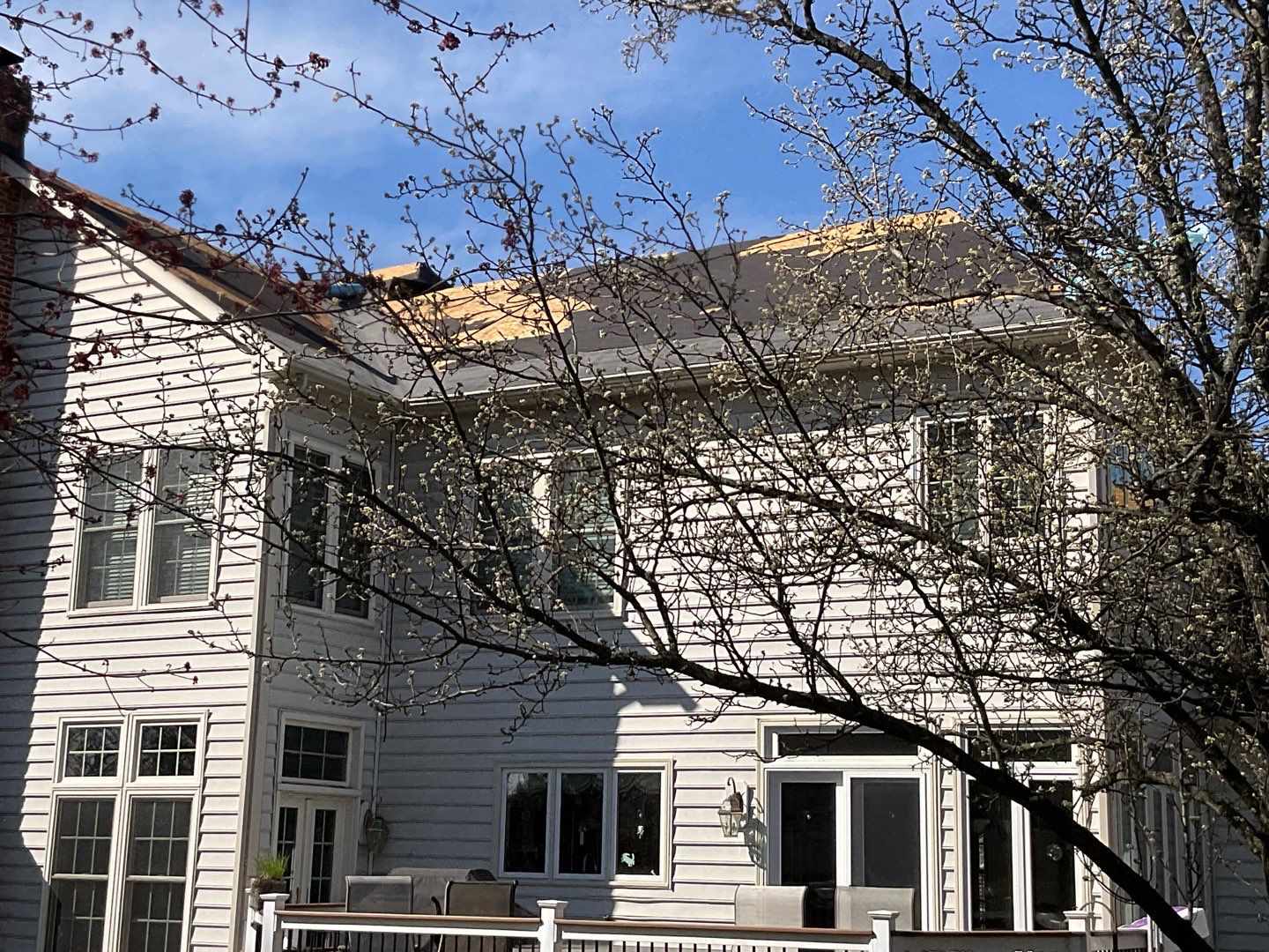 New Roof Installation & New Gutters and downspouts  by Alpha Design Services