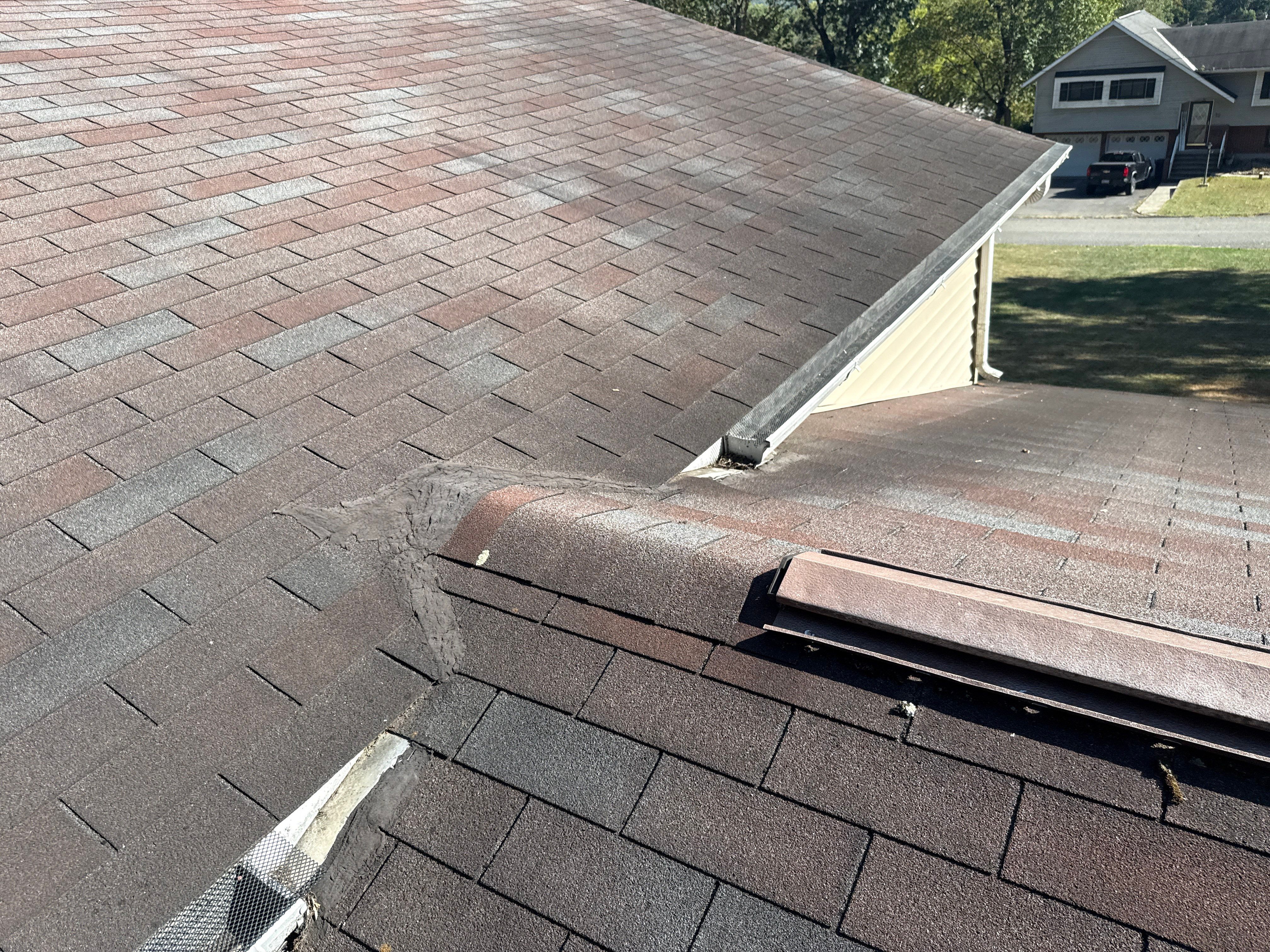 GAF Timberline Shingle Replacement and Porch Roof Construction in Tower City by Esh Builders