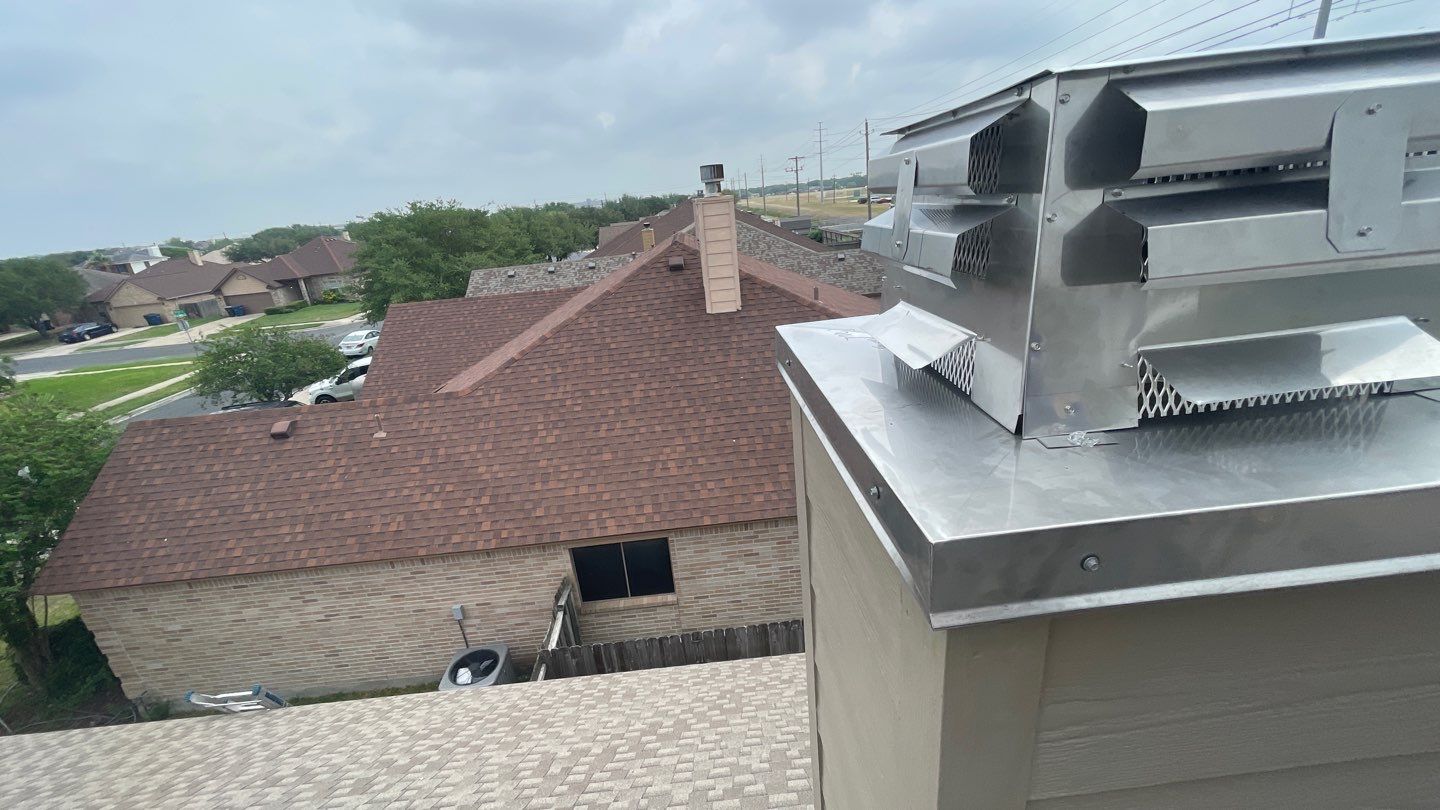 Chimney Cap Replacement by Lighthouse Roofing