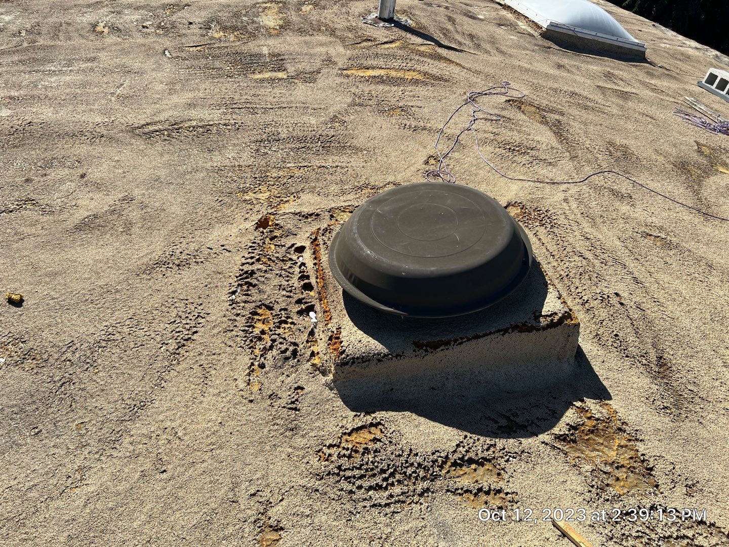 Foam Refurbish using Conklin Benchmark/PUMA XL coatings and spray foam by Straight Edge Roofing Inc