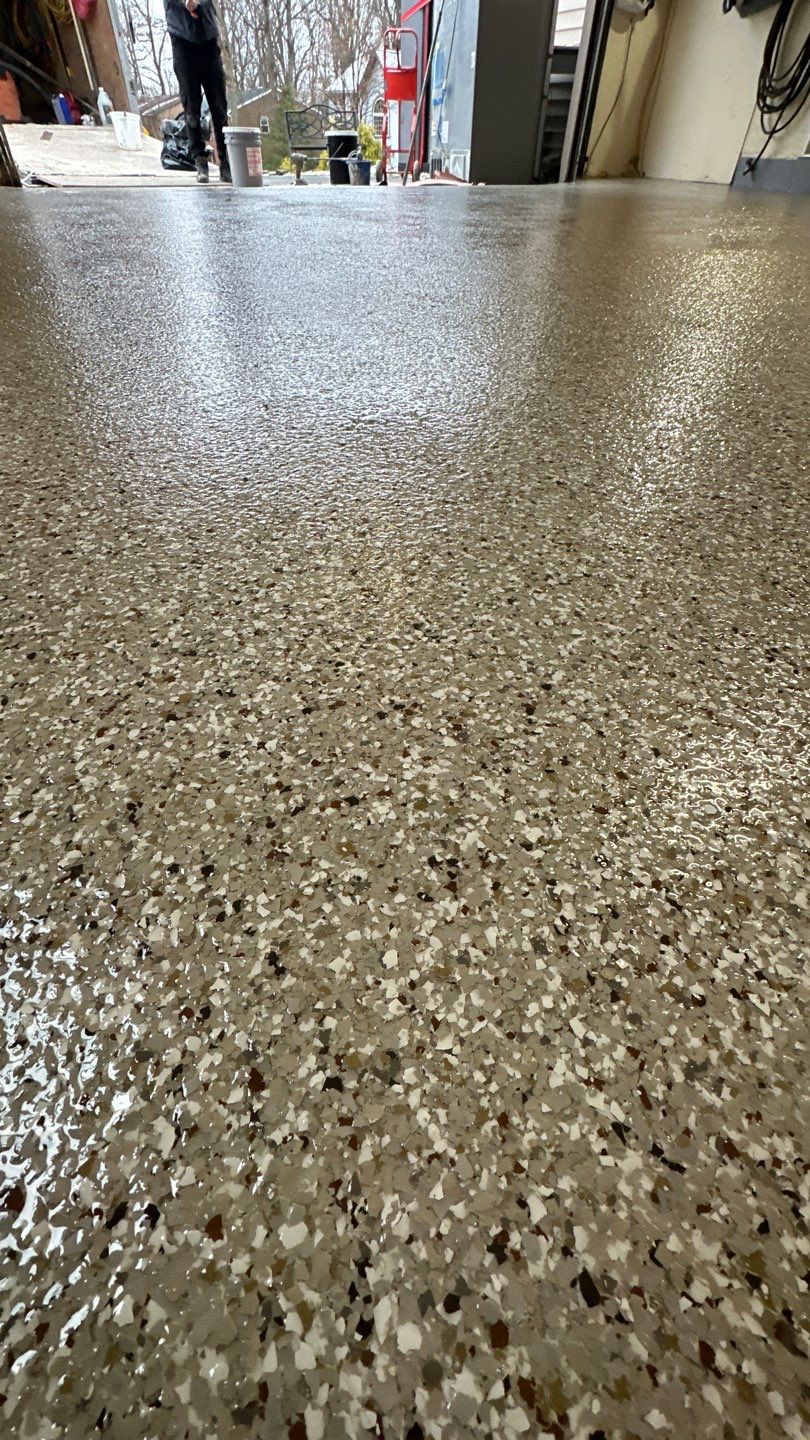 Shoreline Garage Project in Wexford by Floors in a Day, Inc