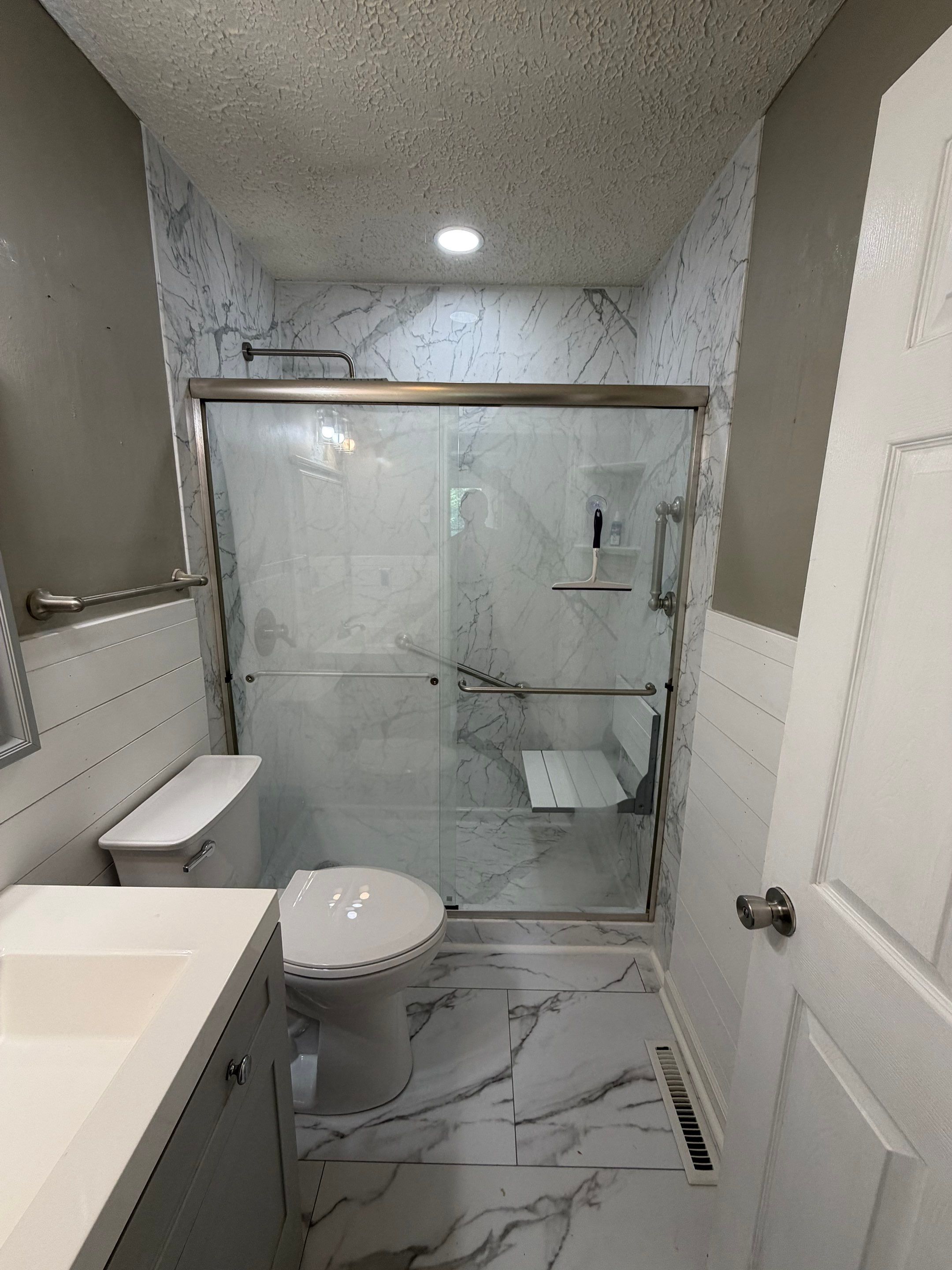 Tub to Shower Remodel by BathPlanet SW Virginia