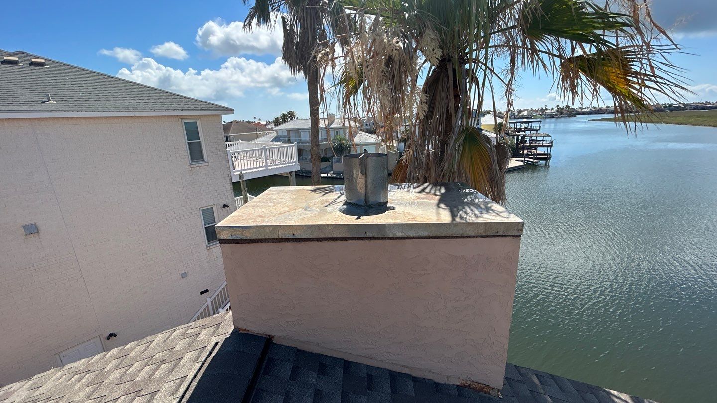 Chimney Cap & Chase Replacement using Galvanized Chimney Cap & Chase by Lighthouse Roofing