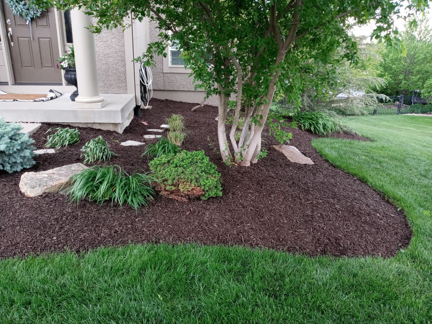 4 New Outdoor Living Areas by LAND ESCAPES LLC