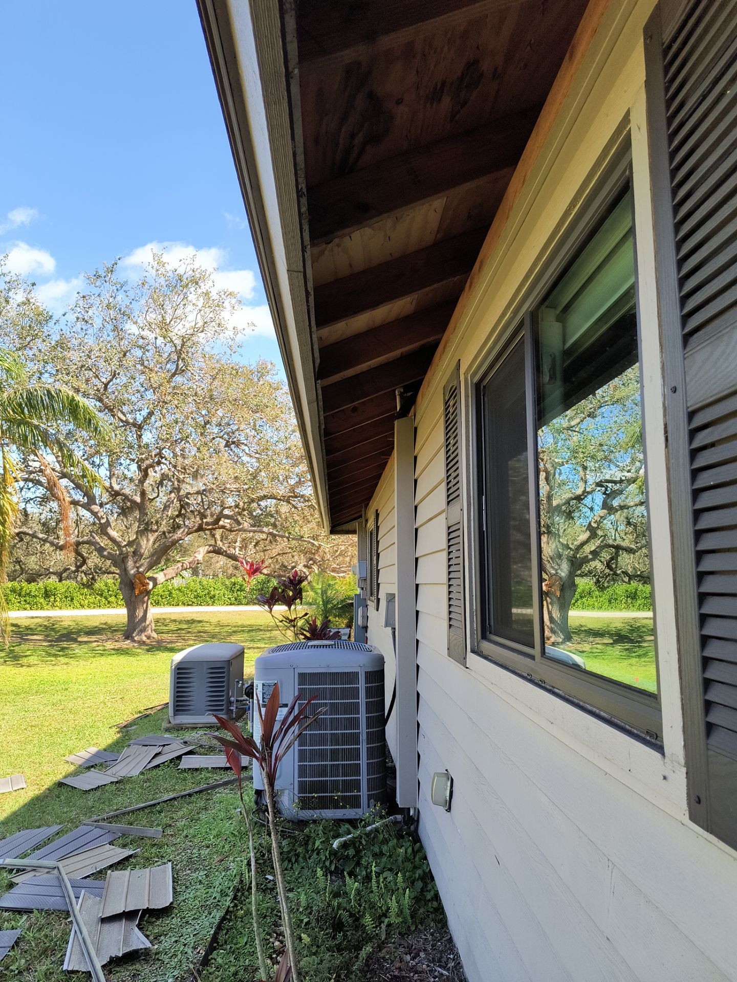 New Musket Brown Soffit Installation in Sarasota FL by Gutter Professors