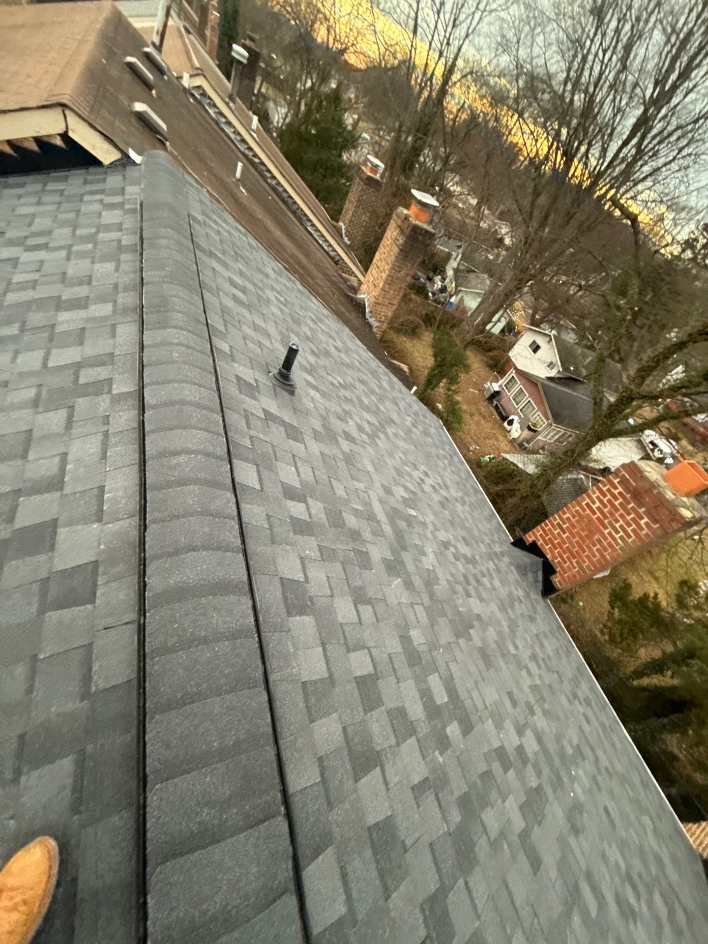 Annandale : Residential Roof Replacement with CertainTeed Landmark Pro in Max Def Moire Black  by RM Banning, Inc.