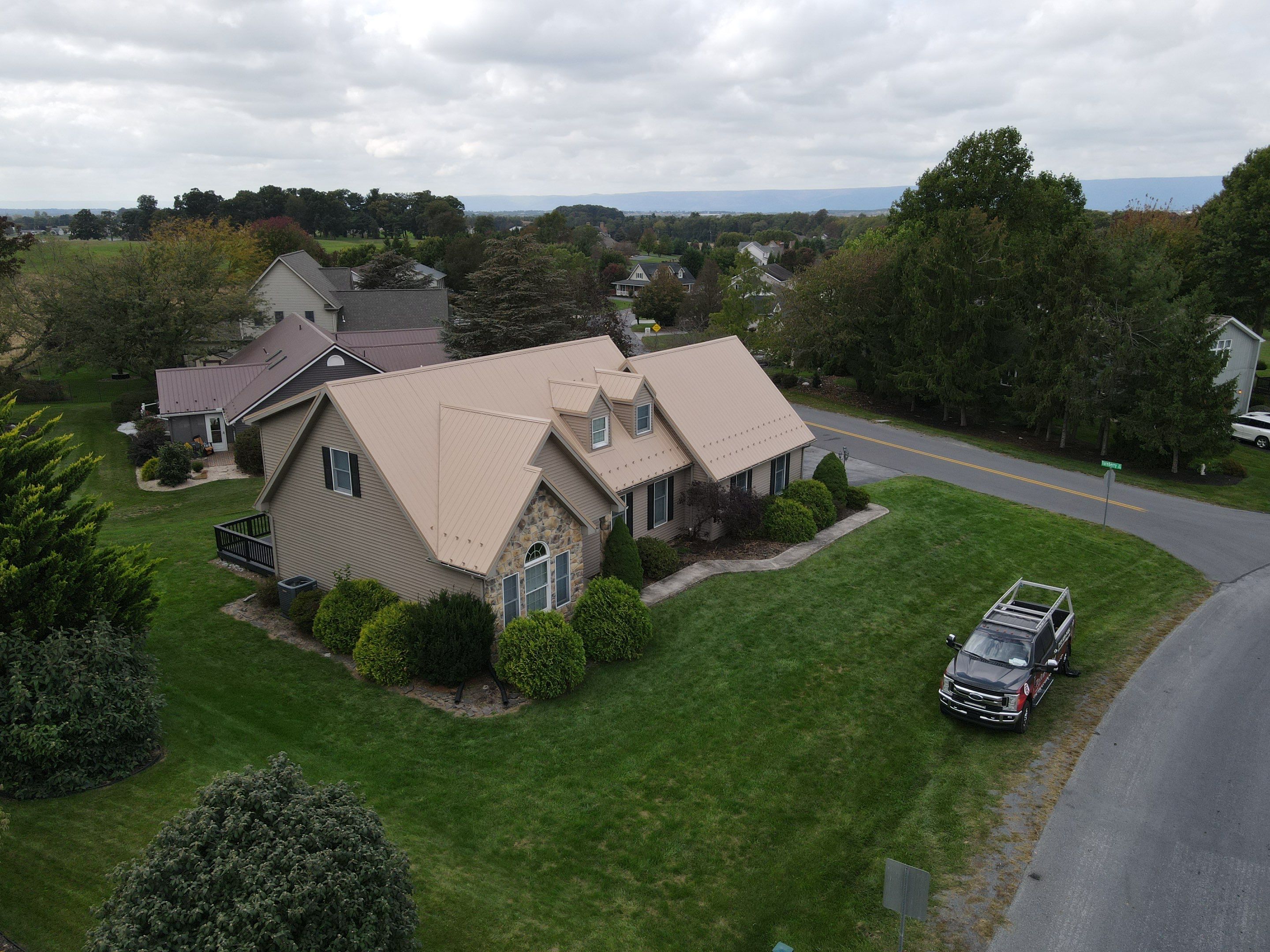 Tan Azm panel by Teflon Roofing