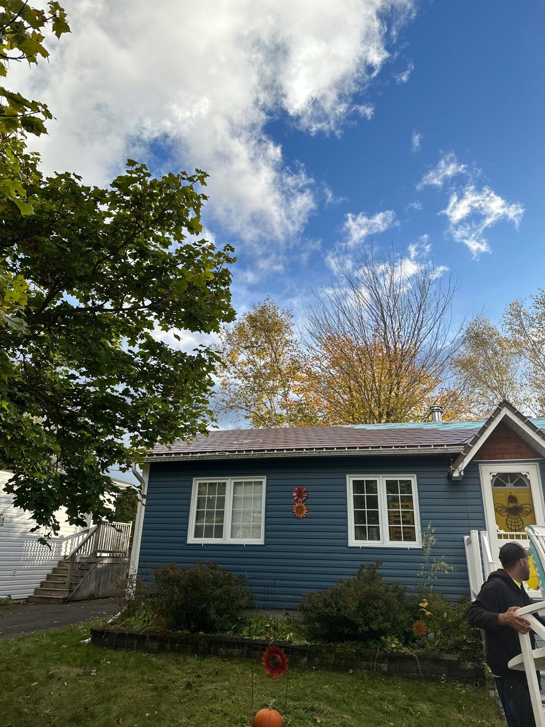 Residential Roofing Installation using Wakefield Bridge Steel Shingle by Ideal Steel by Artisan Roofing & Home Improvements Inc.