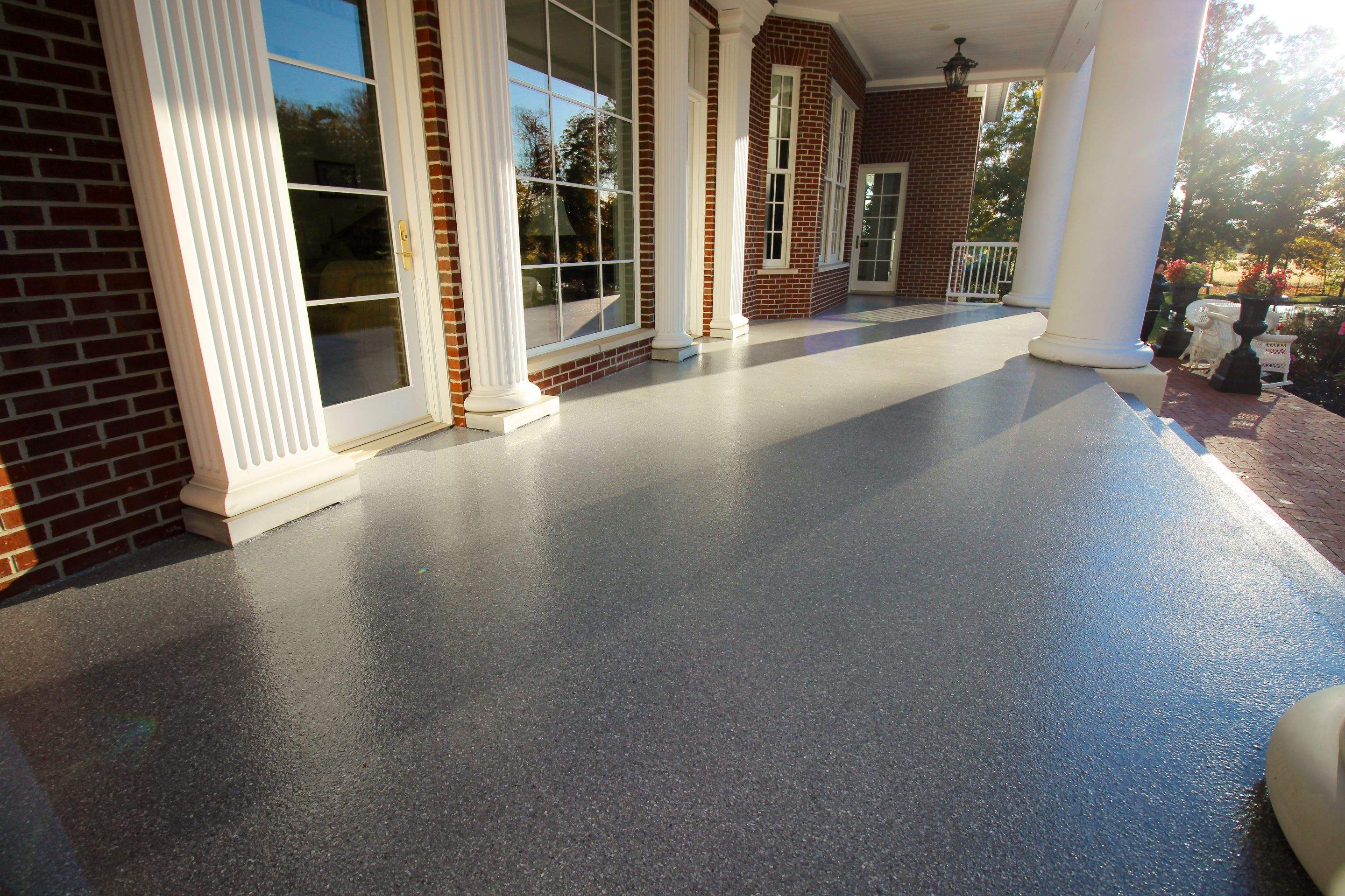 Patio Installation using Granite by Your1DayFloor.com