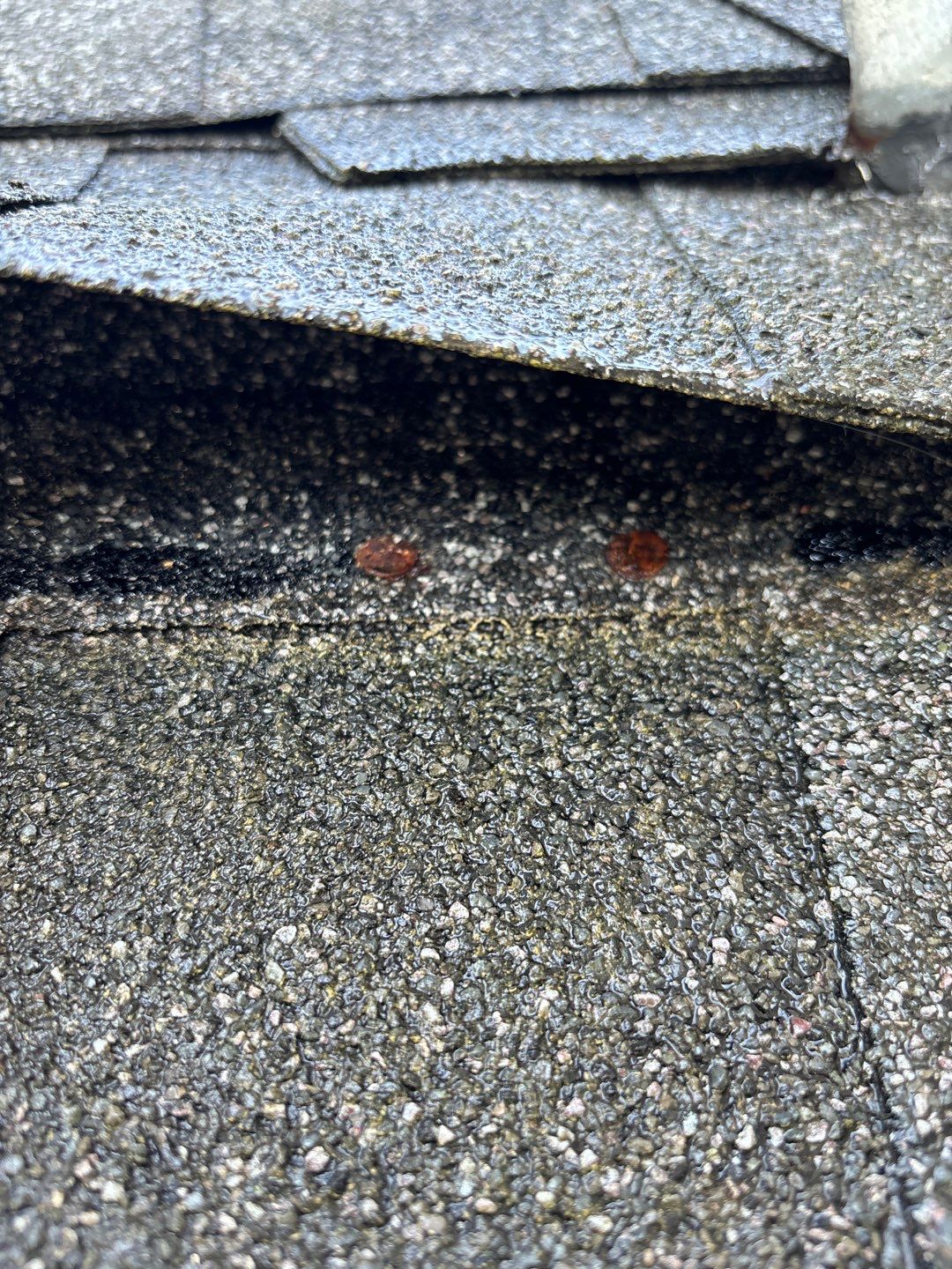 Flashing wrong installation by Deerfield Roofing LLC
