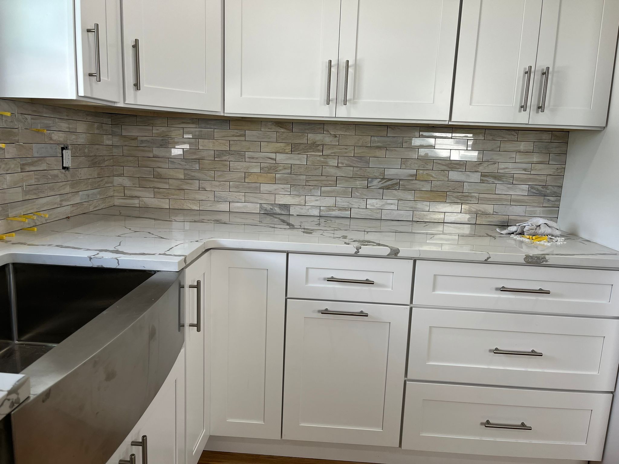 Basement Remodel using Tile by Home Concepts Construction