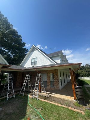 Exterior Painting in Ben Wheeler, TX | House & Front Porch Refresh
