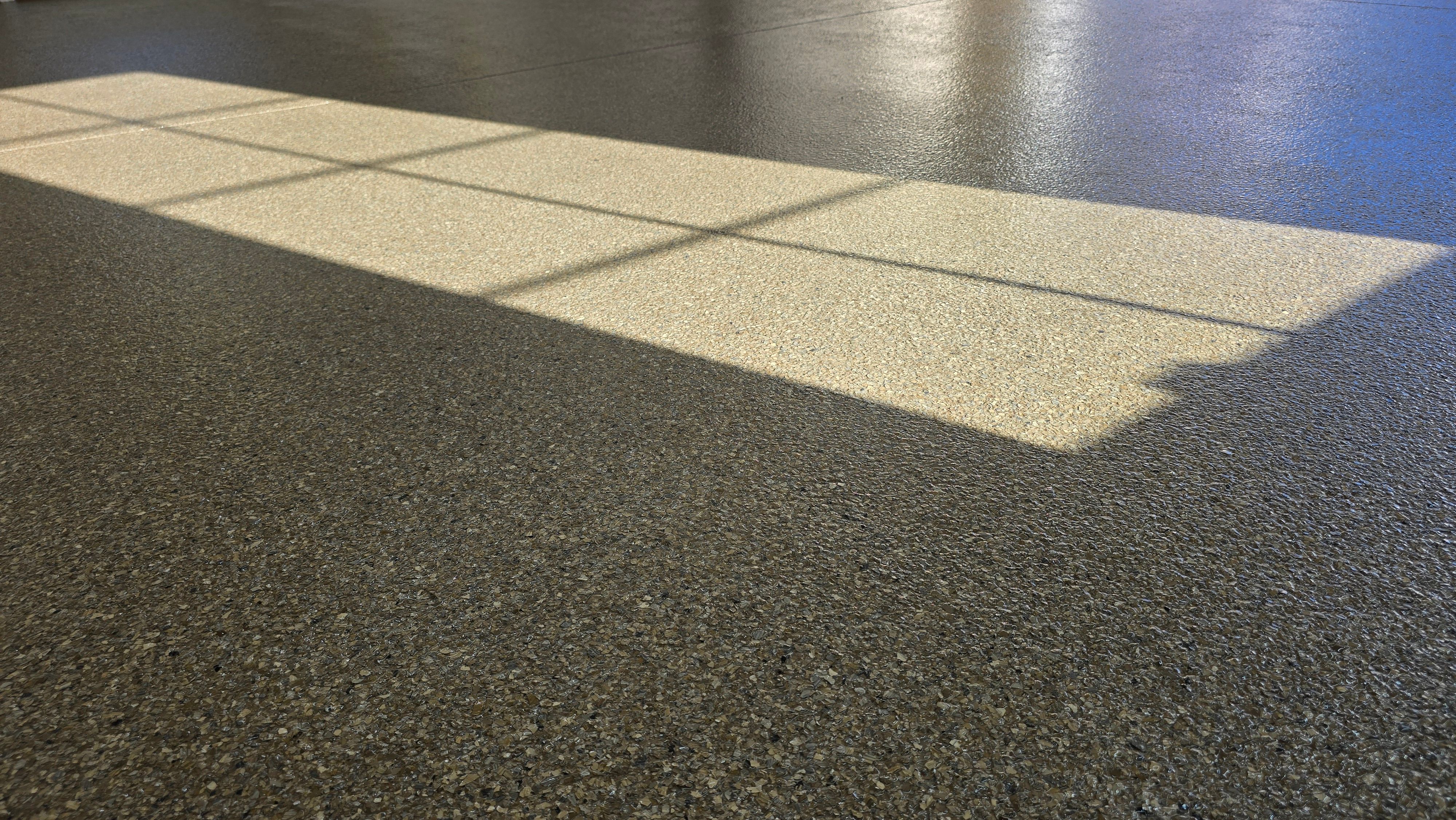 Garage using Obsidian by Elite Floor Solutions