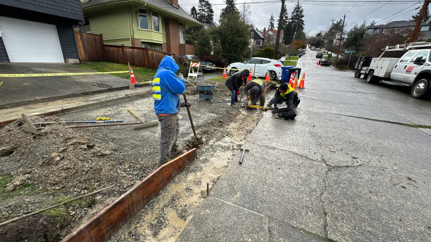 Aaron | Concrete Driveway Repair   by Jireh Asphalt & Concrete Inc 