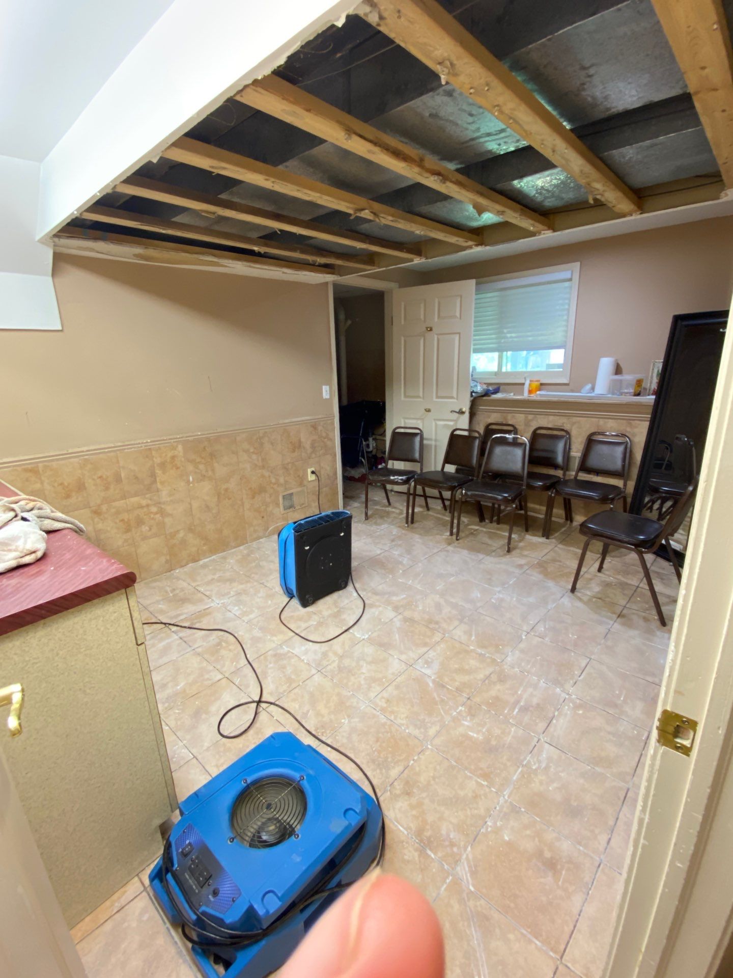 Project in Farmington Hills by EzDry Water Mitigation & Property Restoration