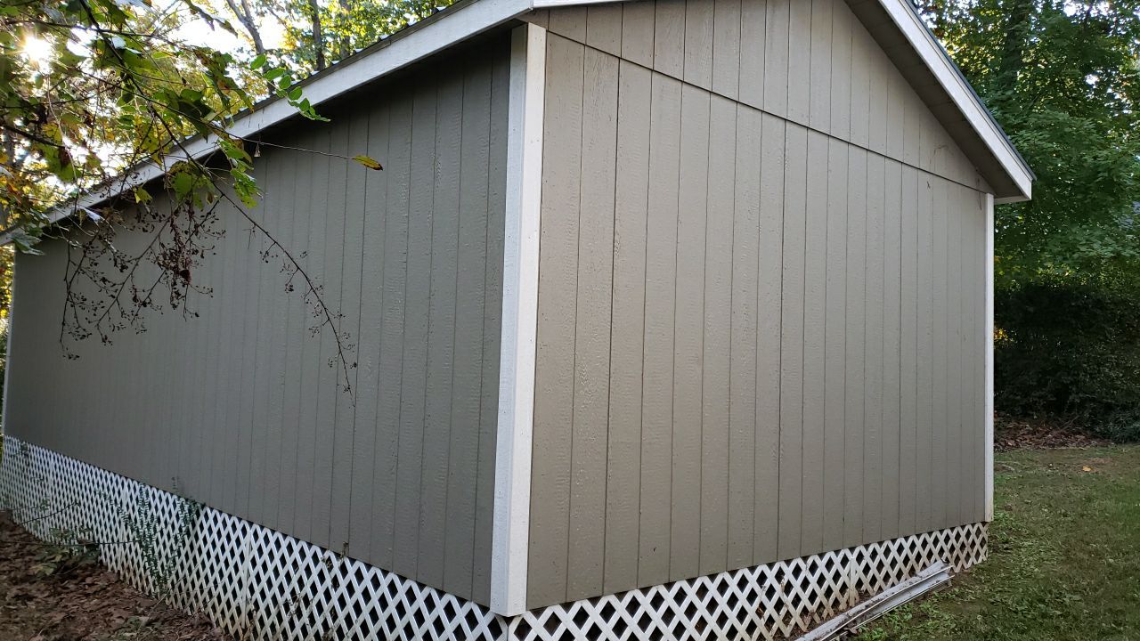 House Wash using cleaner by Power Wash Masters LLC