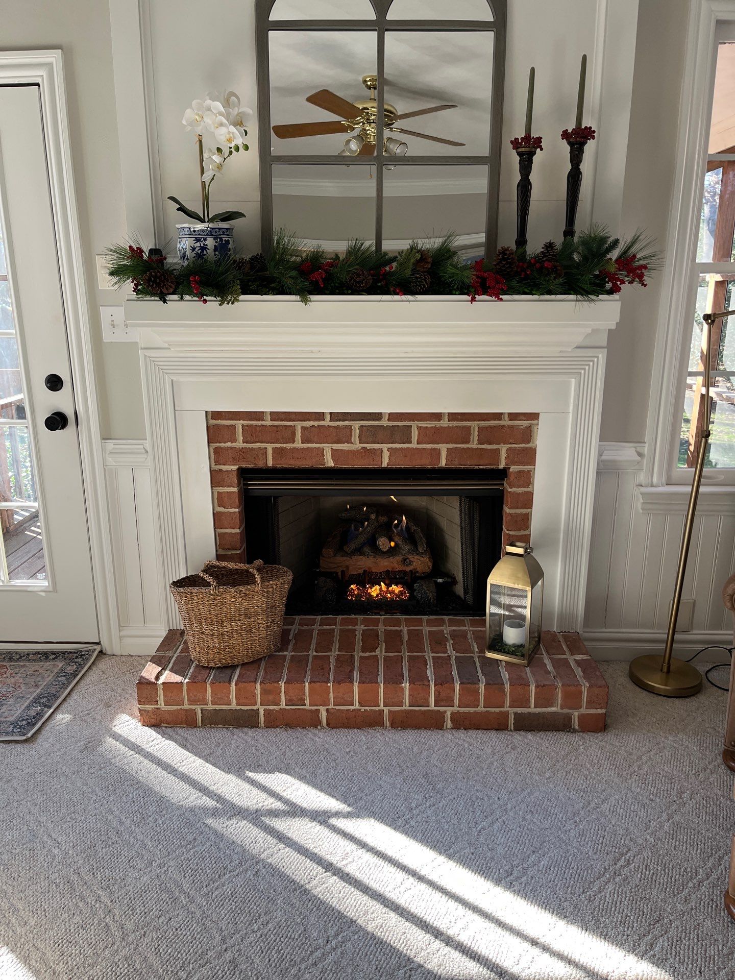 Remote Control Gas Logs Upgrade  by Premier Chimney and Roofing