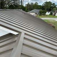 24ga 1.5" Mechanical Seam Medium Bronze  by Total Roofing System The Metal Roof Experts