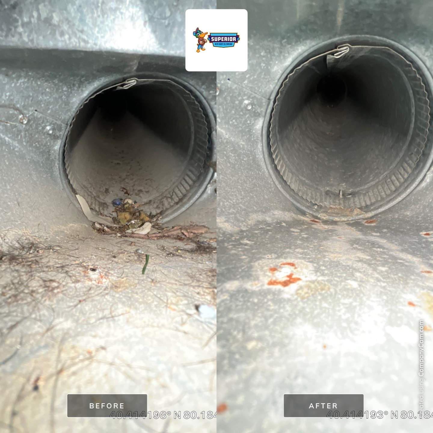 Air Duct Cleaning With a Vacuum Truck in Oakdale, PA by Superior Air Duct Cleaning