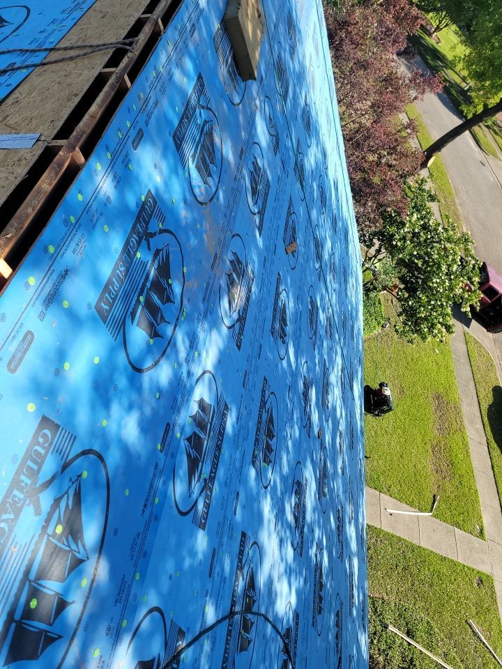 Residential Roofing Repair using Roof Replacement by American Roofing & Construction LLC
