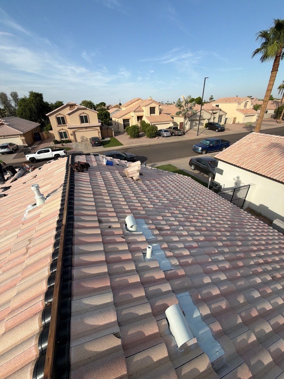 Project in Mesa, AZ by Saint Roofing