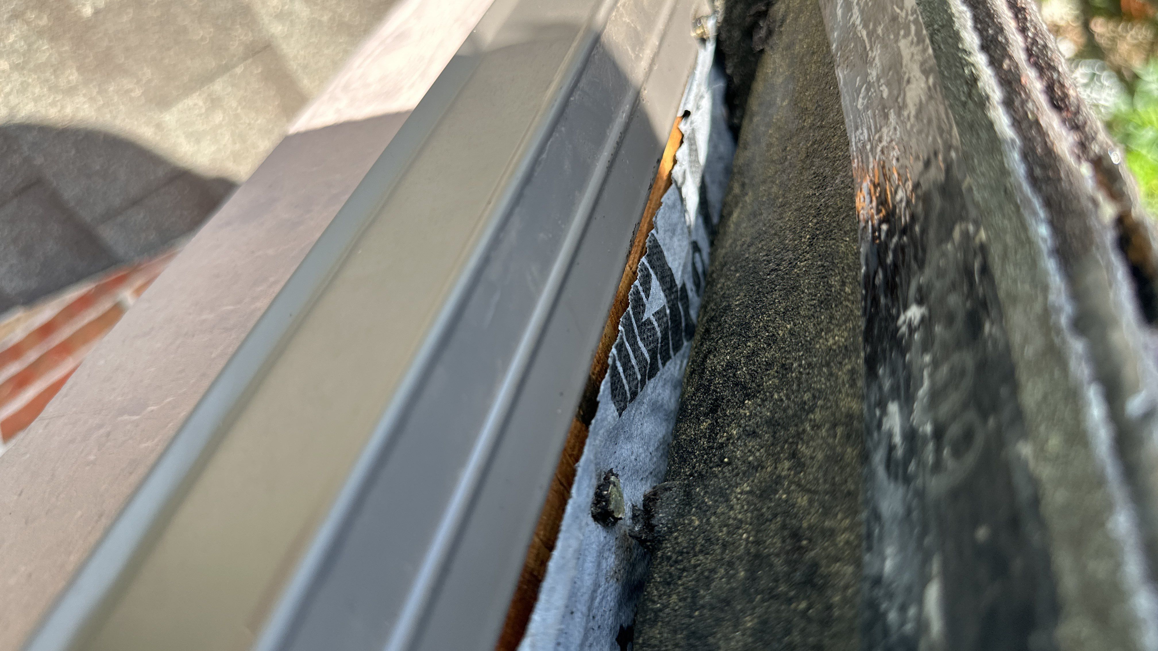 Reroof using GAF HDZ Weathered Wood by Castillo Roofing