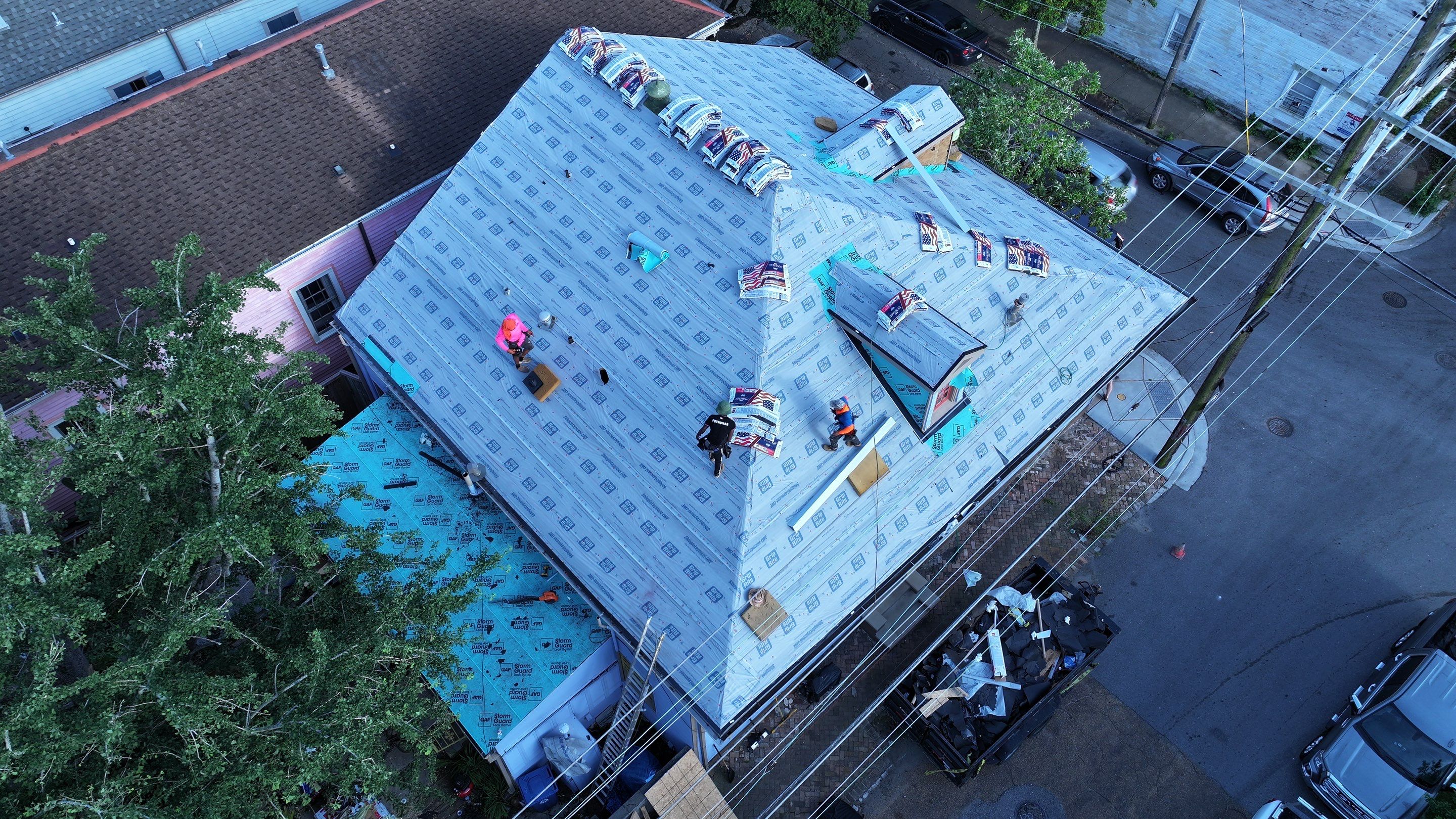 Roof Replacement in New Orleans by HDS Contractors