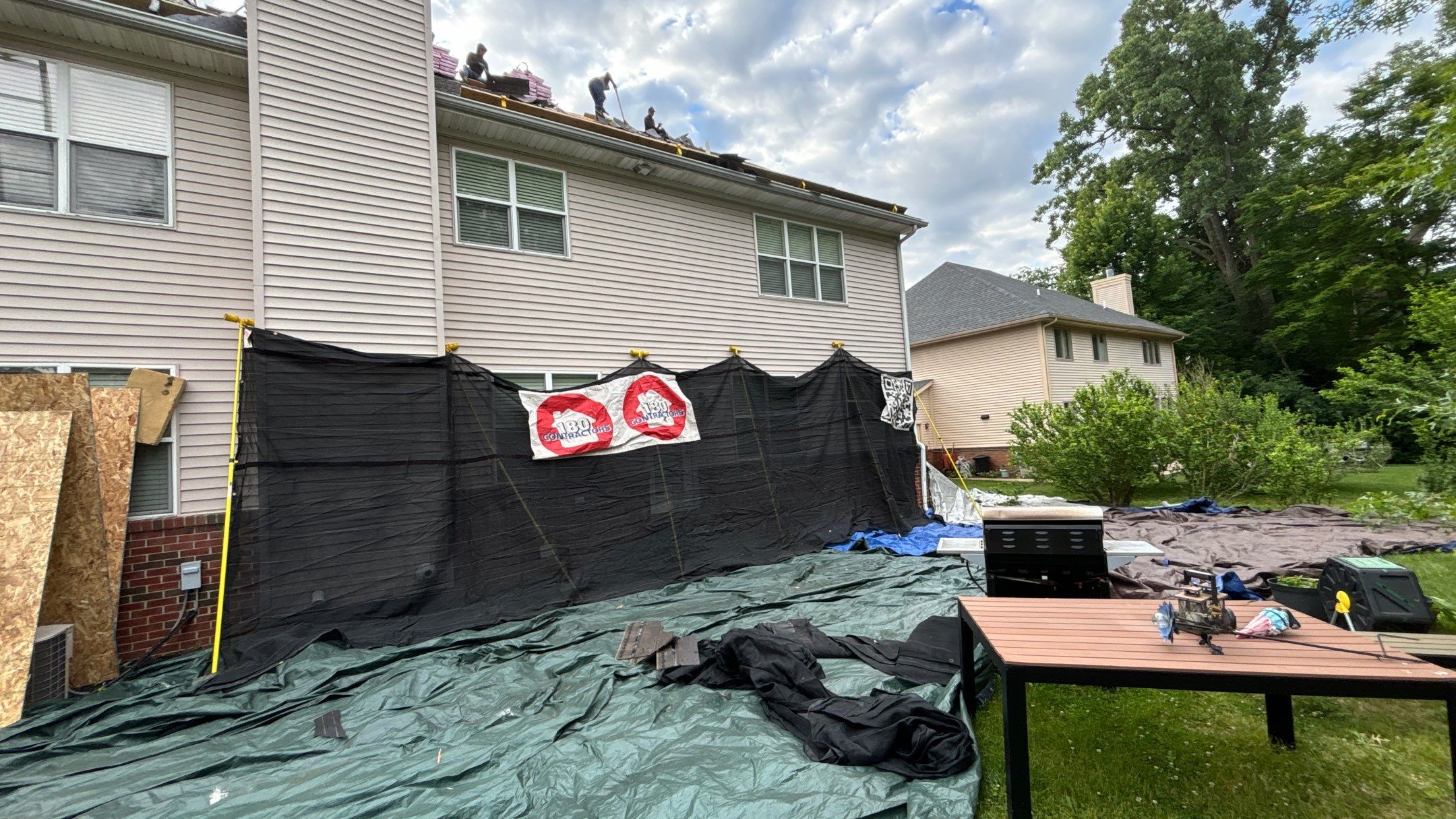 Roof Replacement using Owens Corning Duration by 180 Contractors