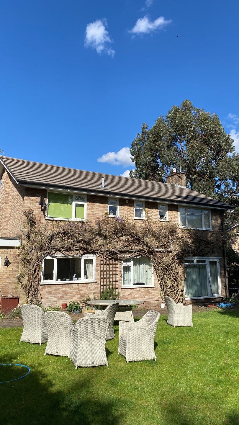 Roof Clean - Moss Removal using Honda 15lpm Low Pressure Washing Machine by Ges Exterior Cleaning ltd