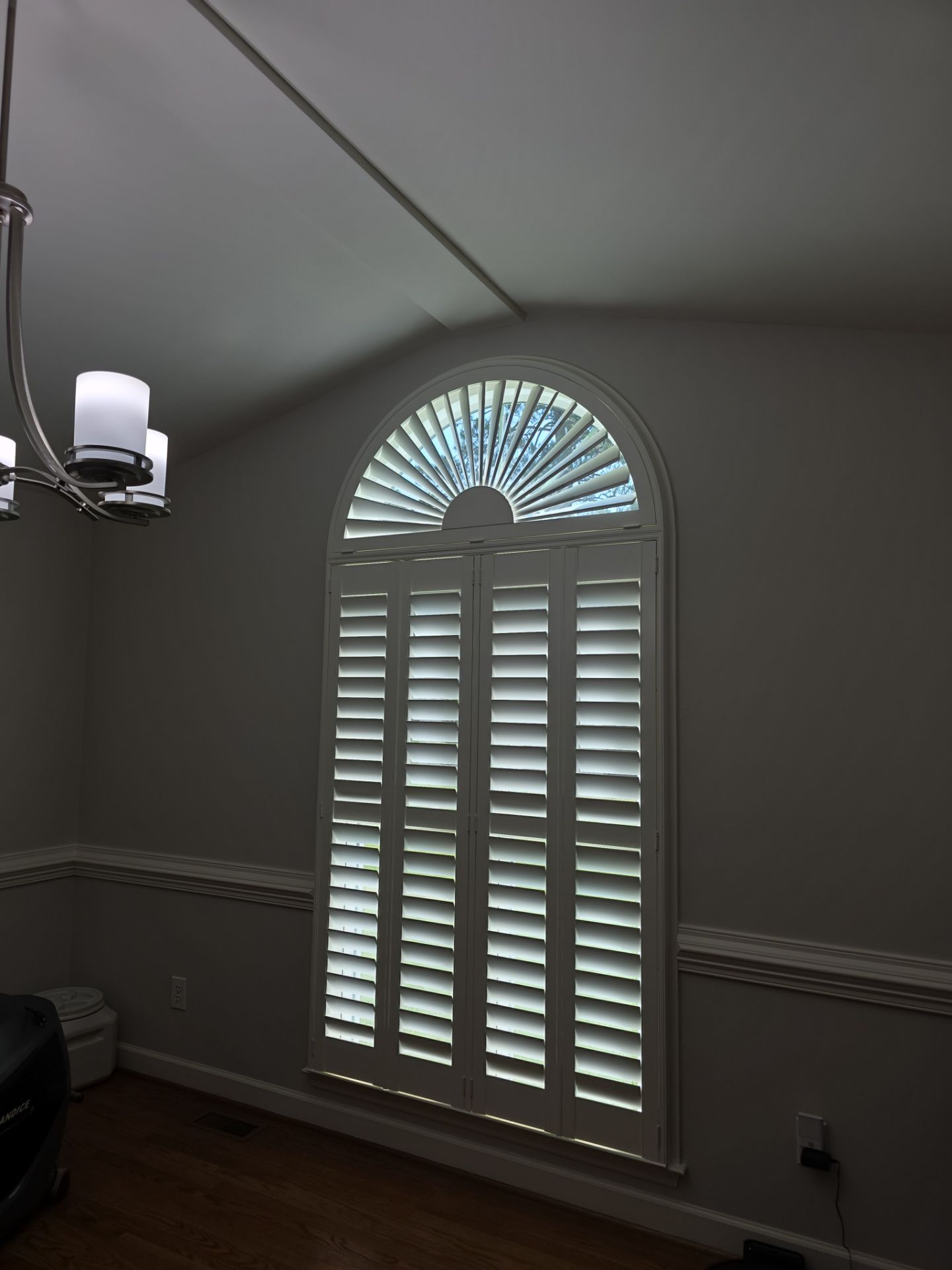 Interior Shutters with Arches by Southern Traditions Window Fashions