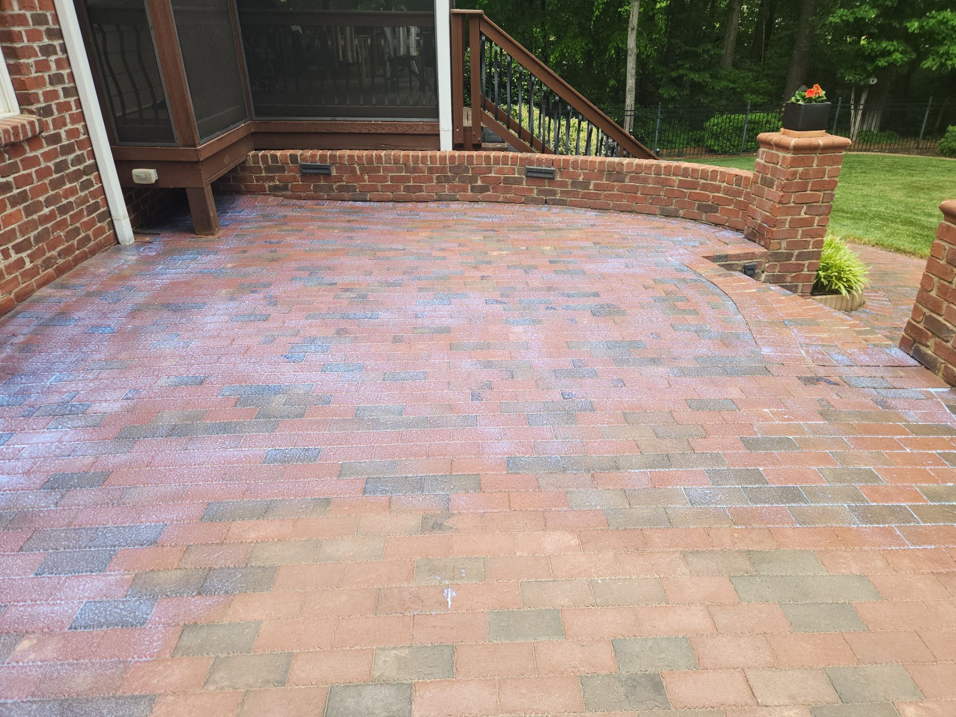 Pavers using Concrete Sealant by DuraSeal
