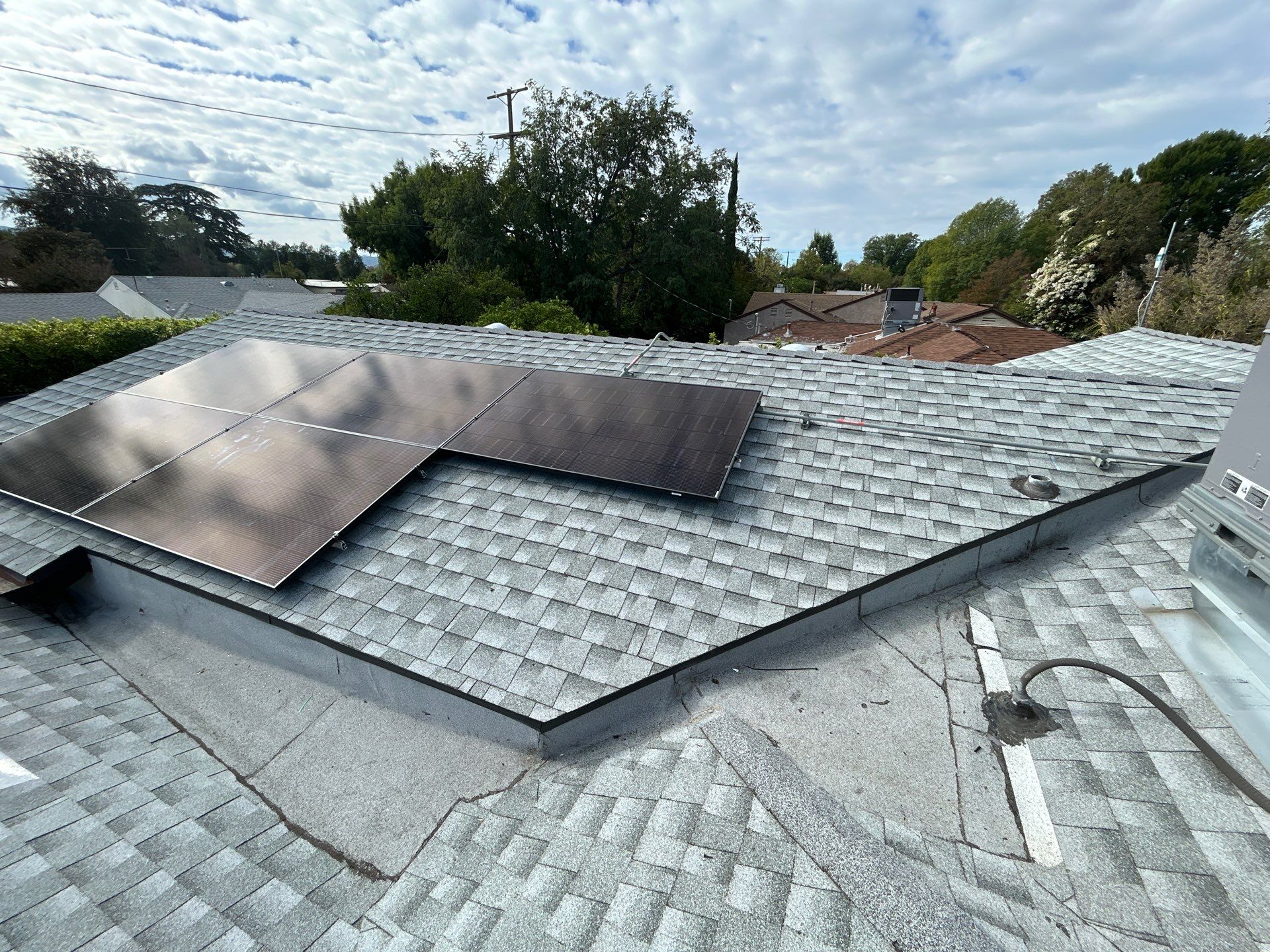 Residential Solar Panel Installation and Electrical Service Upgrade in Los Angeles by AWS Solar
