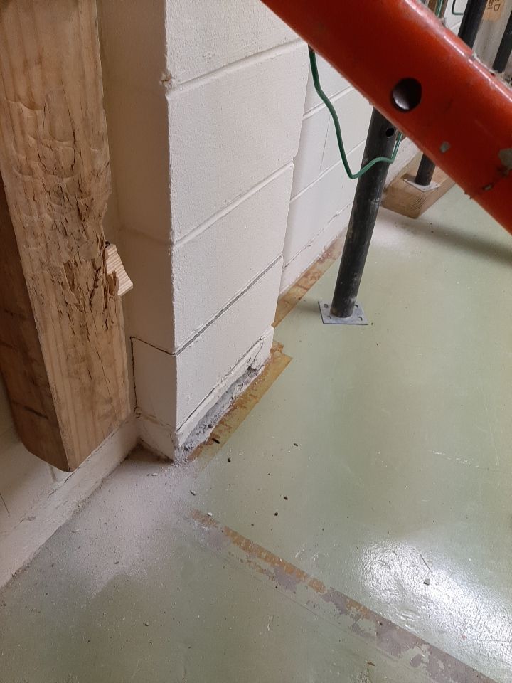 Wall Straightening and Reinforcement using Embedded Fiber Reinforcement by Toledo Basement Repair 