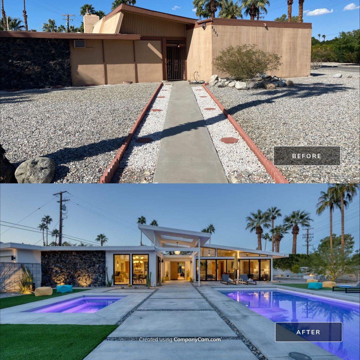 Palm Springs Midcentury Modern Home by One Stop Source