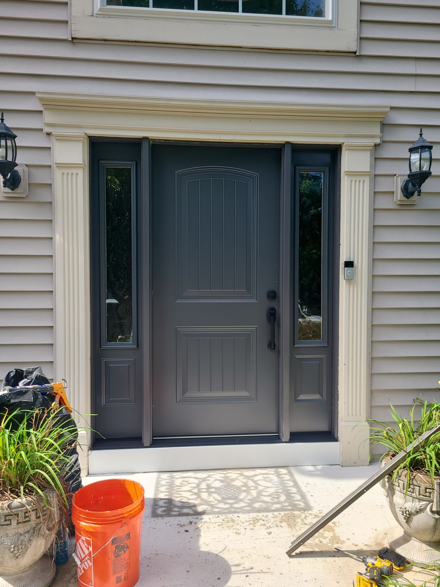 Provia Entry Door and Storm Door by Aspen Home Improvements