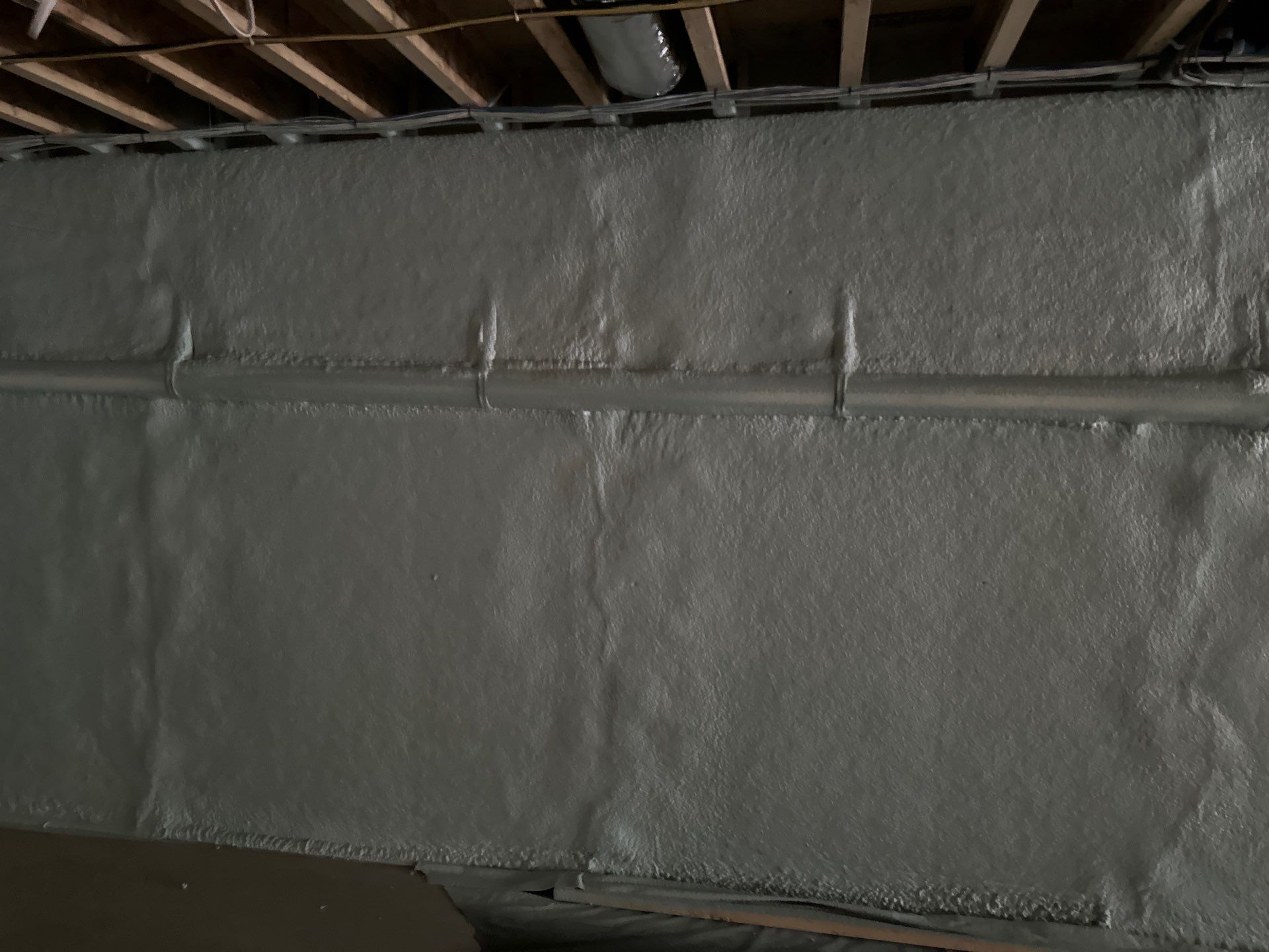 New Home Construction using open cell spray foam by NYS Foam & Energy