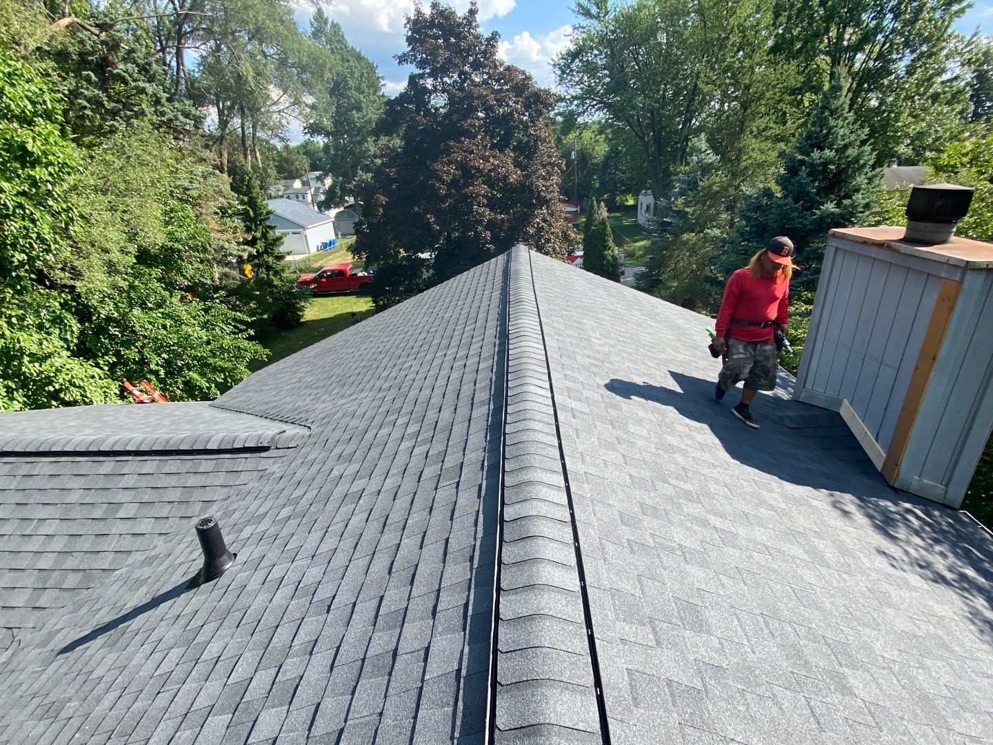 Roof Replacement using CertainTeed Landmark by 180 Contractors