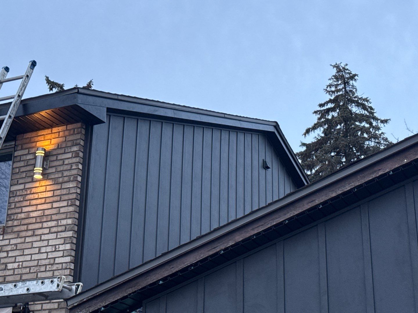 Siding Replacement using Ascend S12" Board & Batten by 180 Contractors