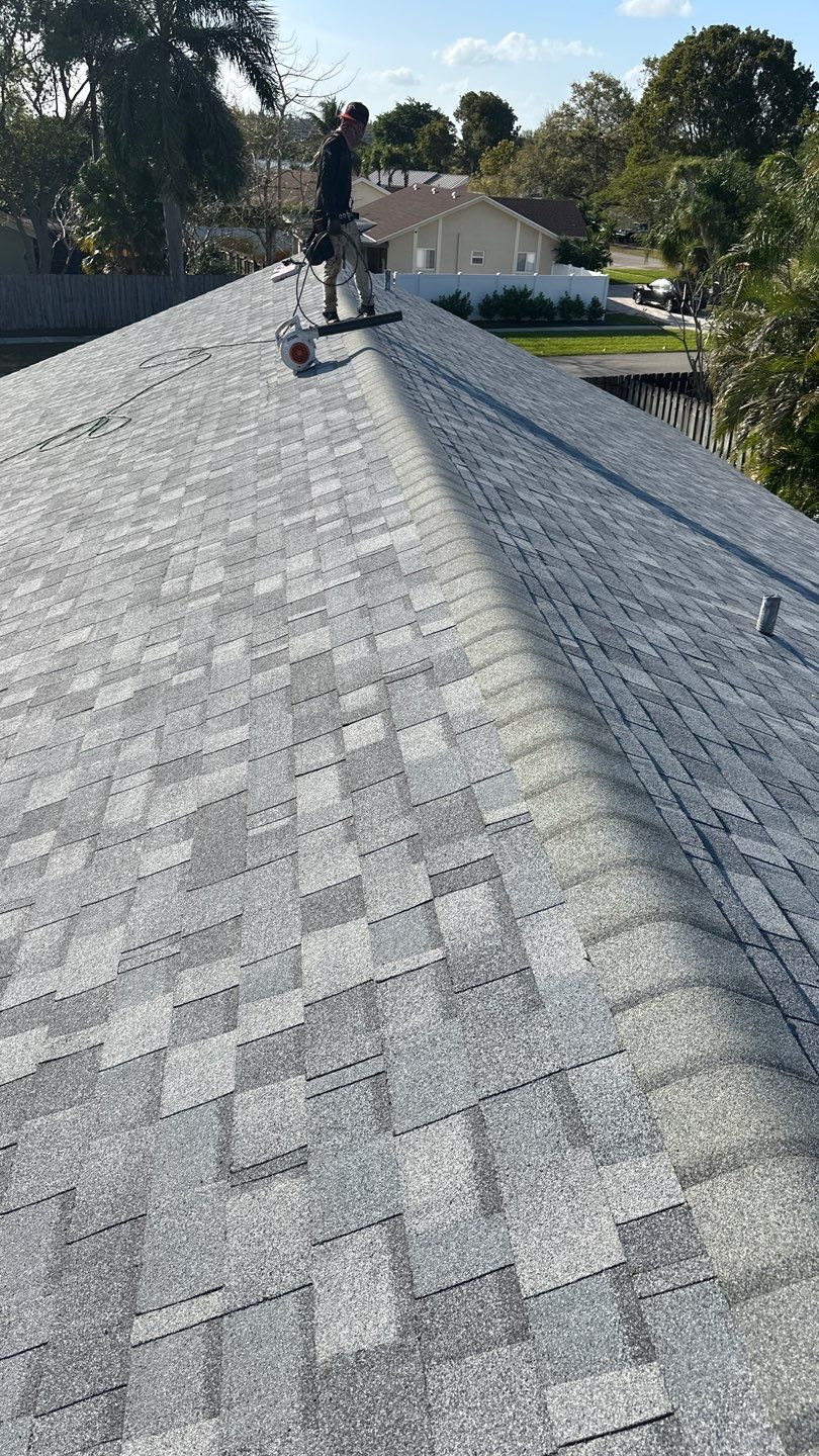 Residential Roof Installation and Decking Replacement in Boca Raton by AJF ROOFING INC