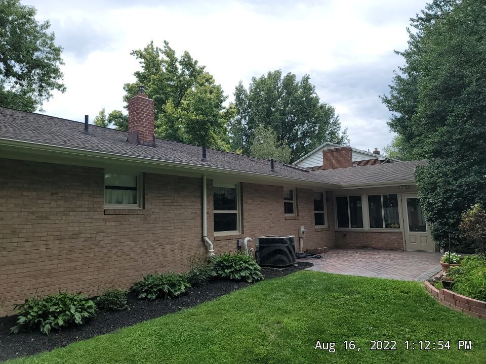 ATLAS PINNACLE COLOR: MORNING HARVEST DRIP EDGE: MUSKET BROWN by Eagle Eye Roofing