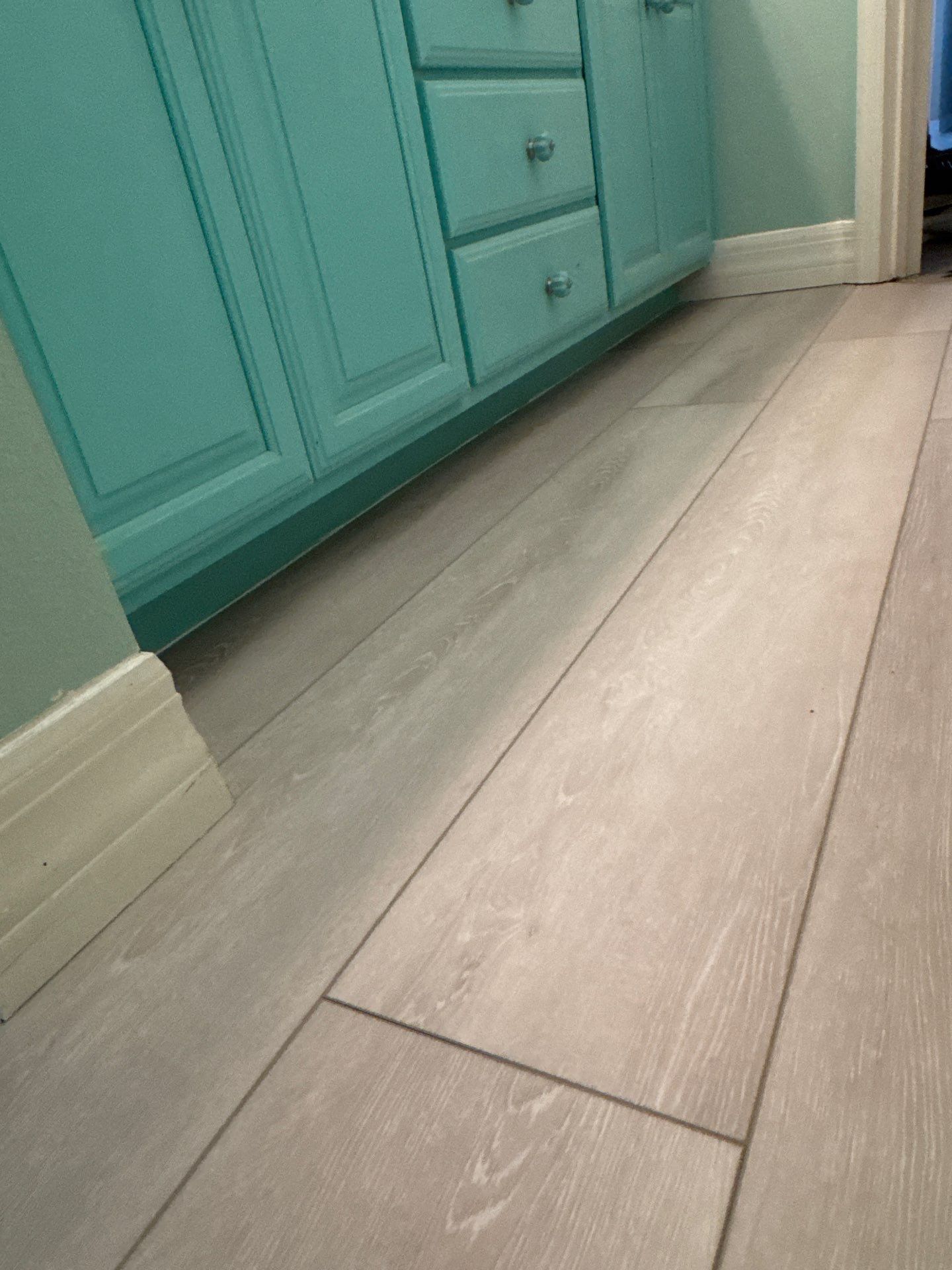 Bathroom upgrade ( From tile to LVP)  by Vrmmm Flooring