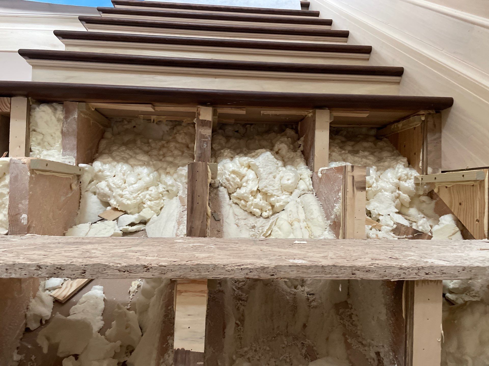 Stunning Ada Brownstone - Custom Staircase, Pattern Floor by RTBaldwin Hardwood Floors