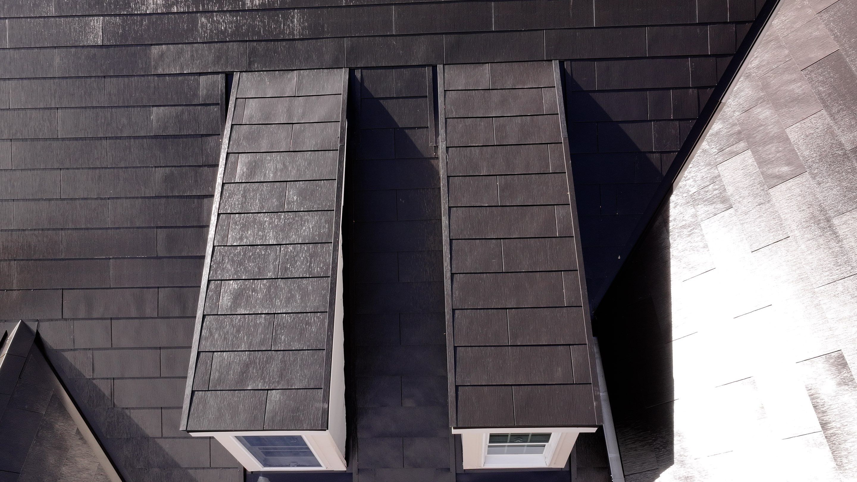 Sleek Tesla Solar Roof Installation by American Home Contractors