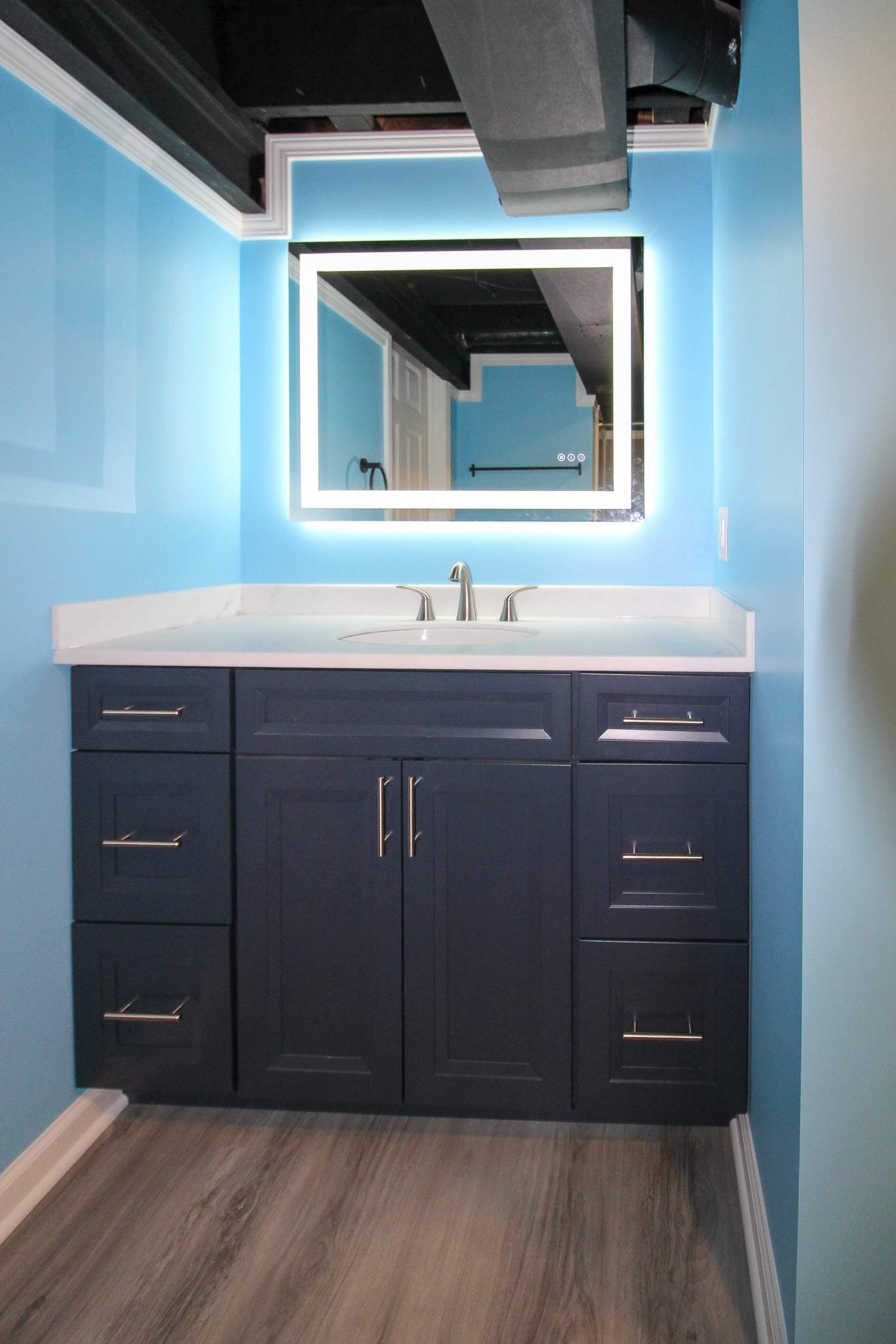 Basement Bathroom Remodel by Ivy Lea Construction