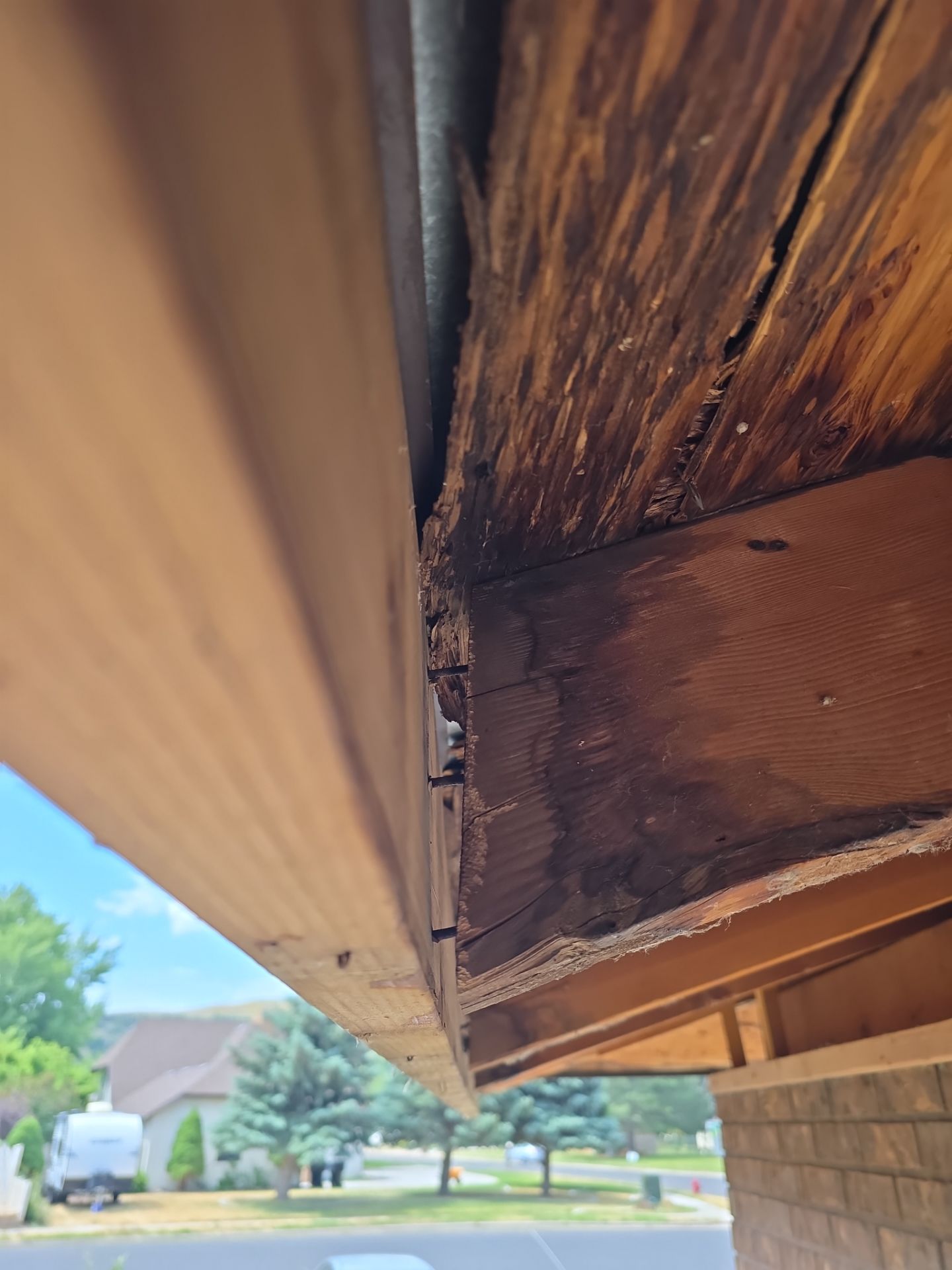 Project in South Weber by Emerald Gotcha Gutters 