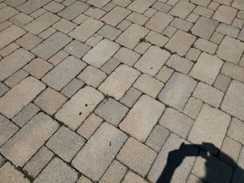 Brick paver clean, sand and seal.  using Surebond SB-1300 by Northern Power Washing LLC.