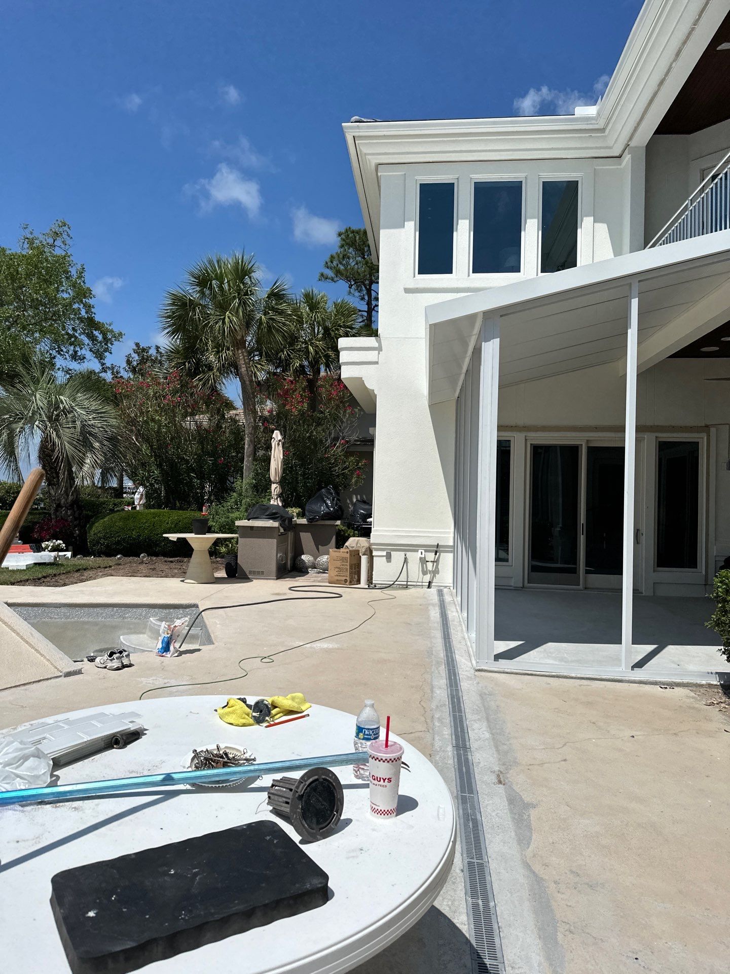 Miramar Beach Glass Room w/Hurricane Resistant Colorbeam by Titan Sunrooms