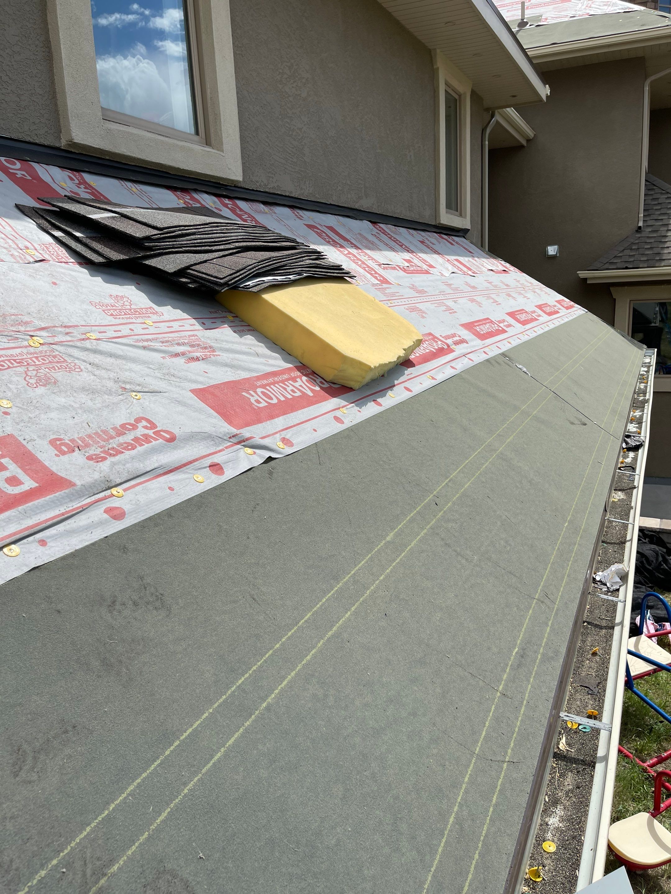 Residential Roofing Installation using Owens Corning TruDefinition Duration STORM by A to Z Roofing