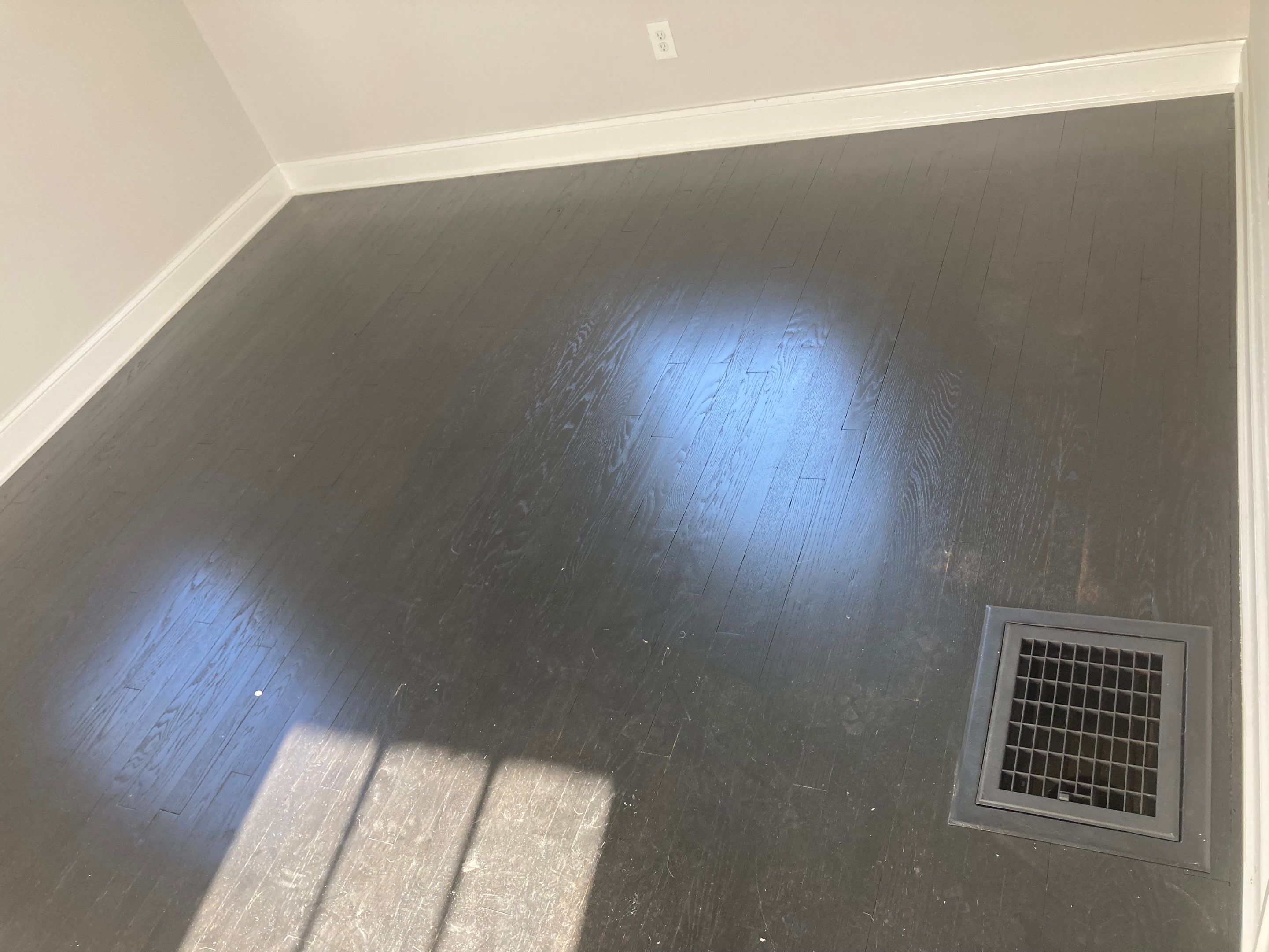 Hardwood floor refinish/restore by Footprints Floors of Nashville