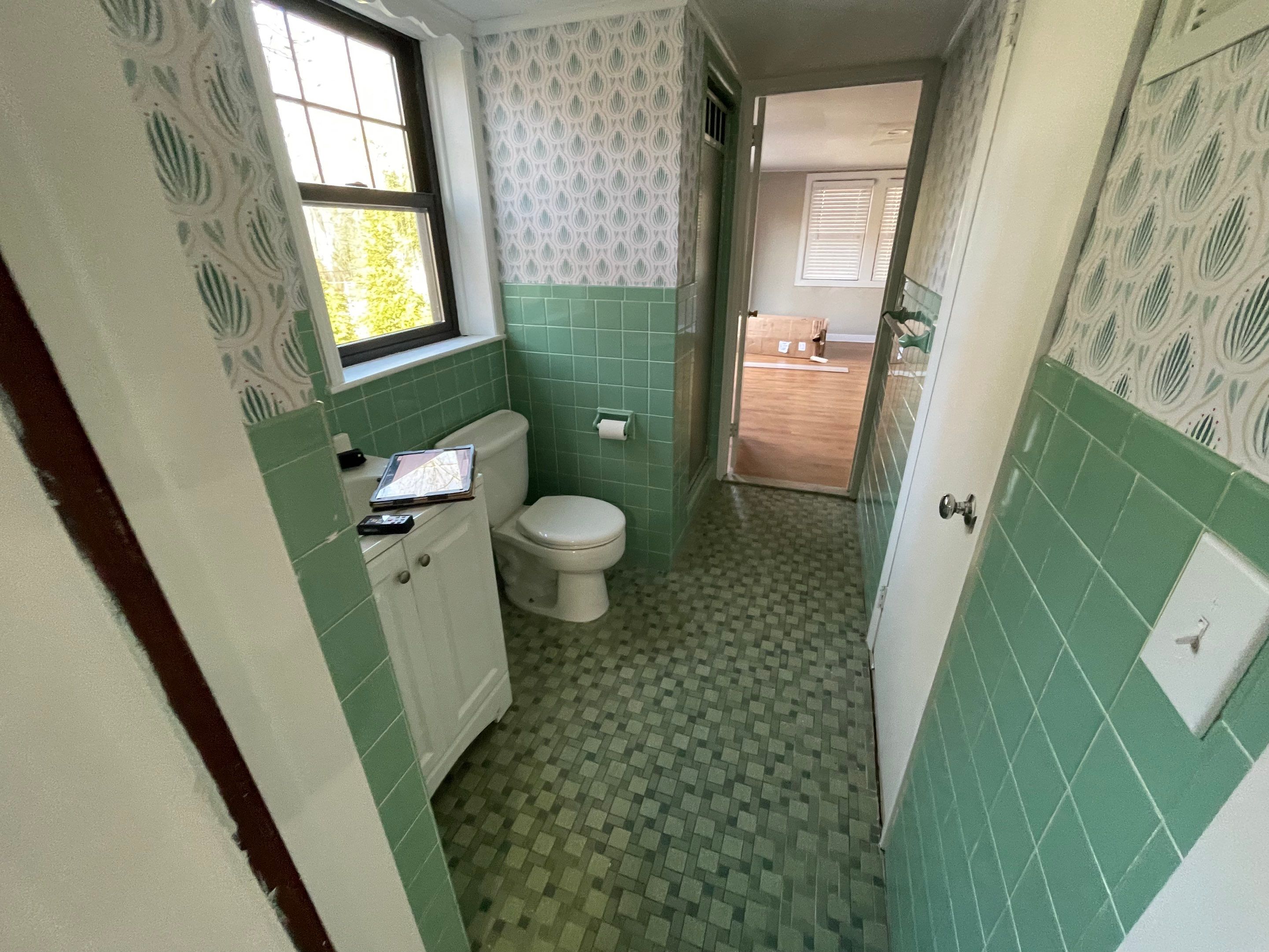 Basement Remodel using Tile by Home Concepts Construction